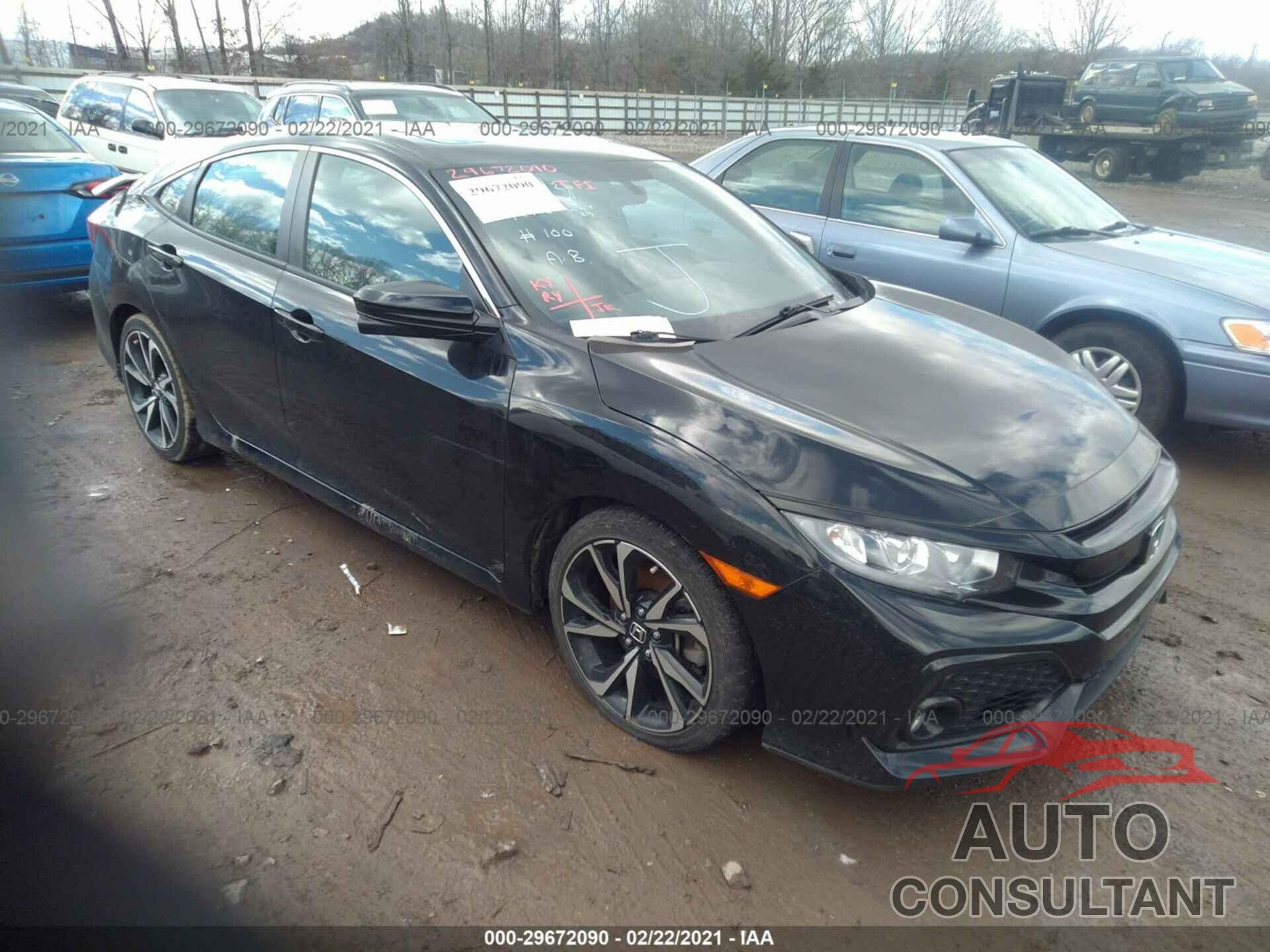 HONDA CIVIC SEDAN 2017 - 2HGFC1E50HH702405