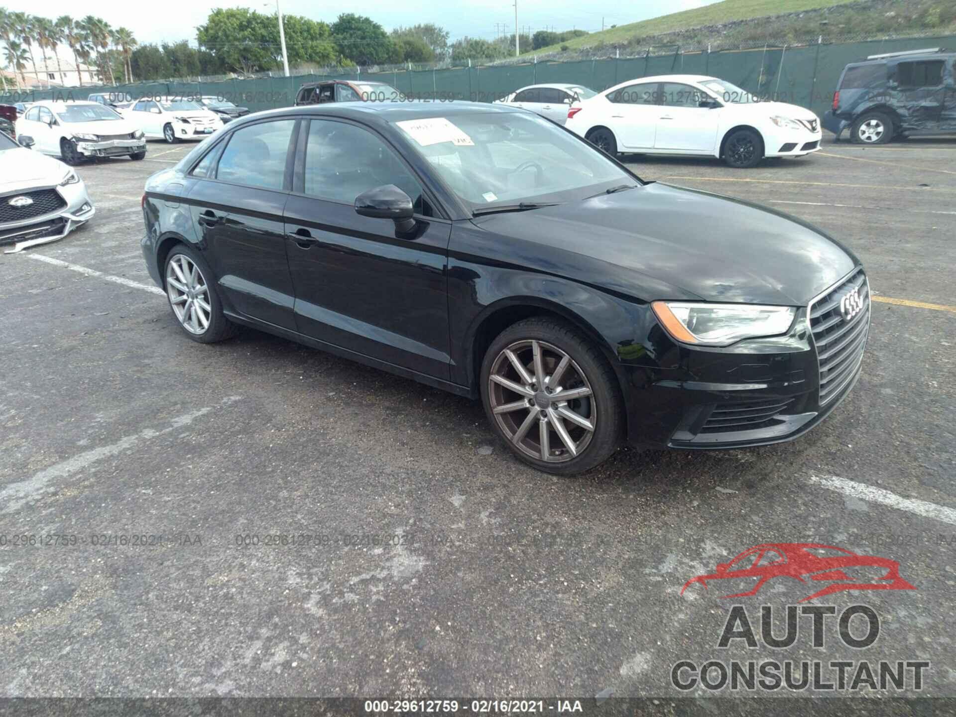 AUDI A3 2016 - WAUA7GFF3G1070467