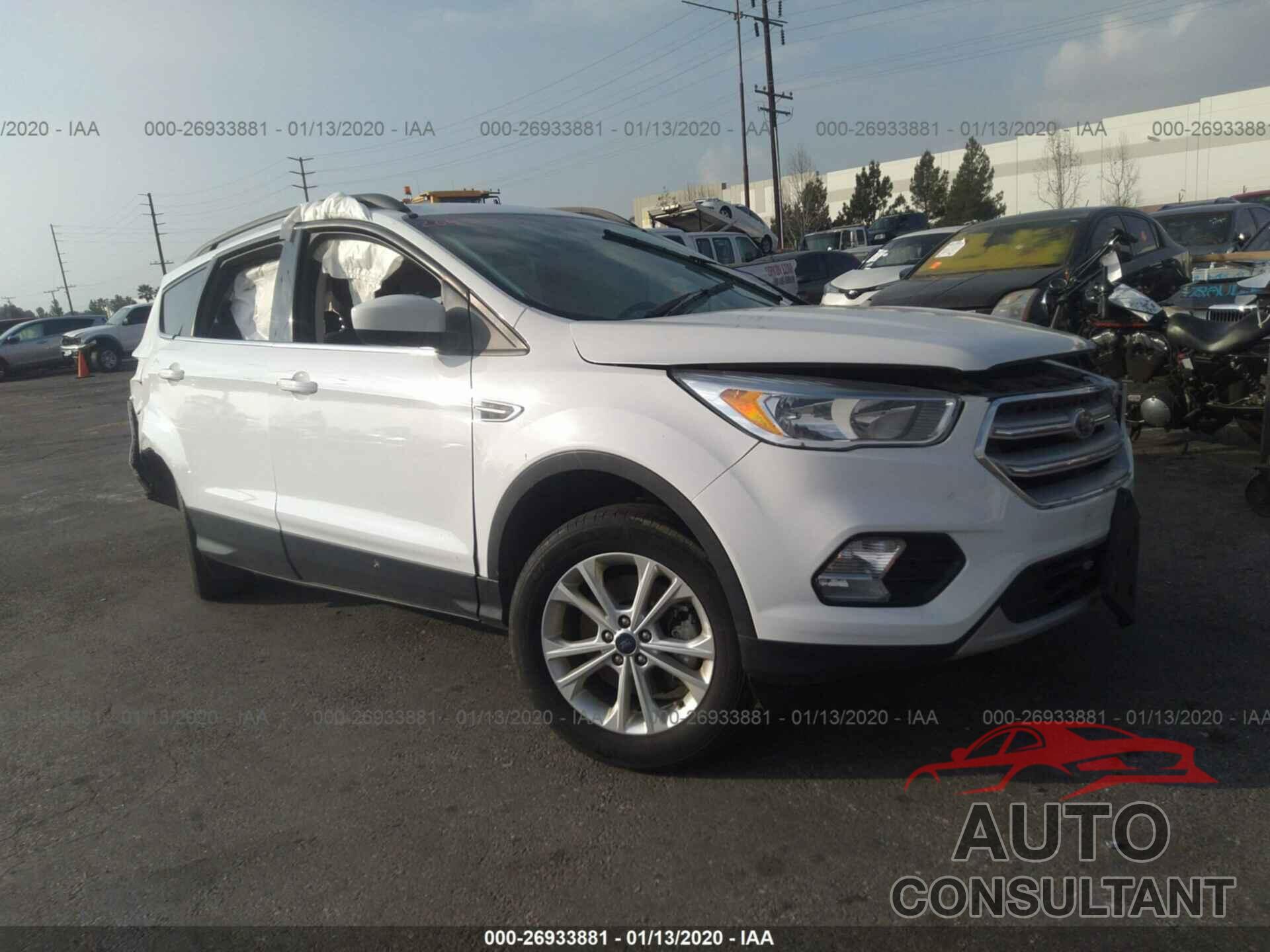 FORD ESCAPE 2018 - 1FMCU9GDXJUA74174