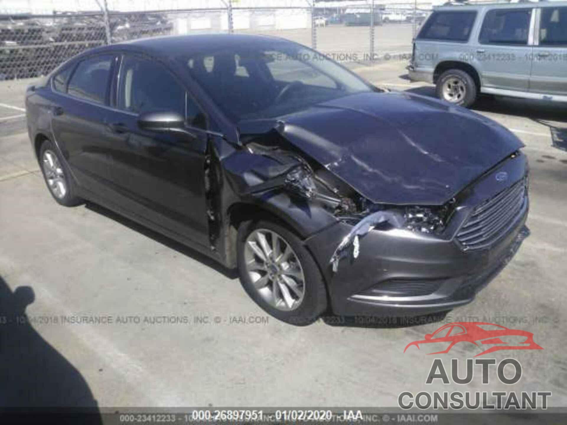 FORD FUSION 2017 - 3FA6P0H74HR402452
