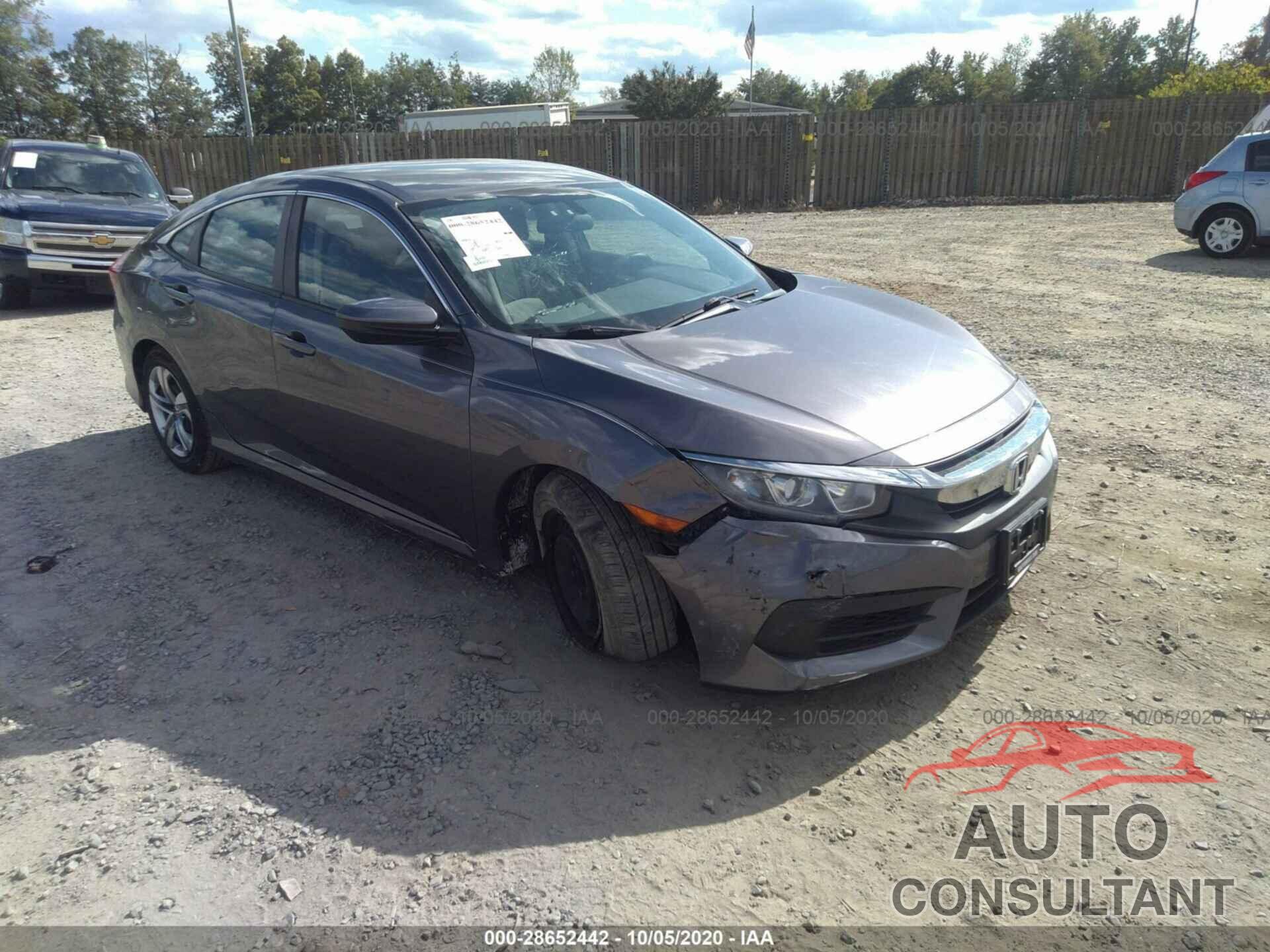 HONDA CIVIC SEDAN 2016 - 19XFC2E57GE019129