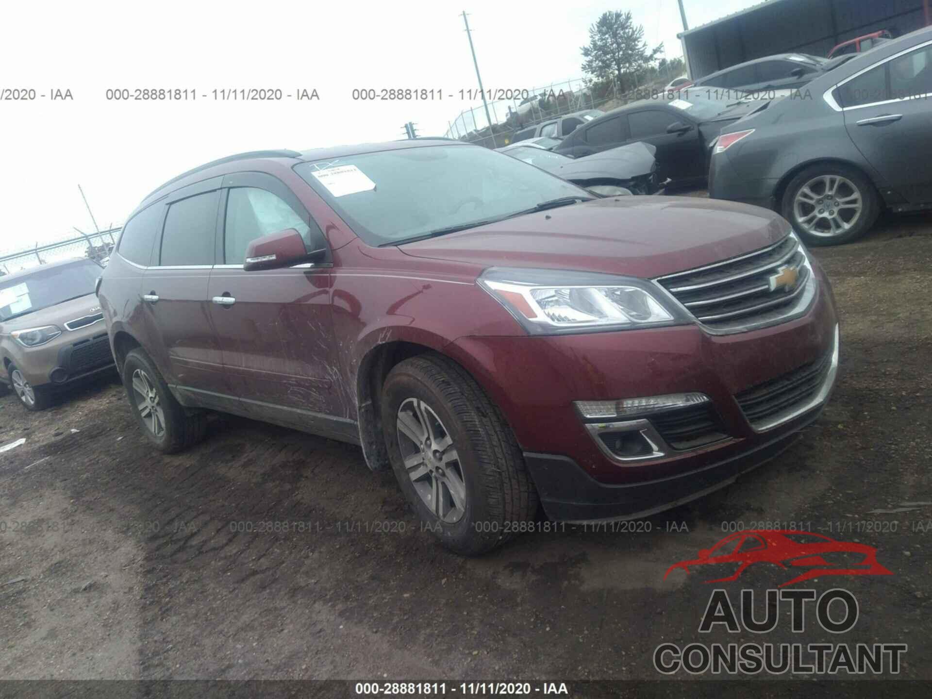 CHEVROLET TRAVERSE 2017 - 1GNKRGKDXHJ195044