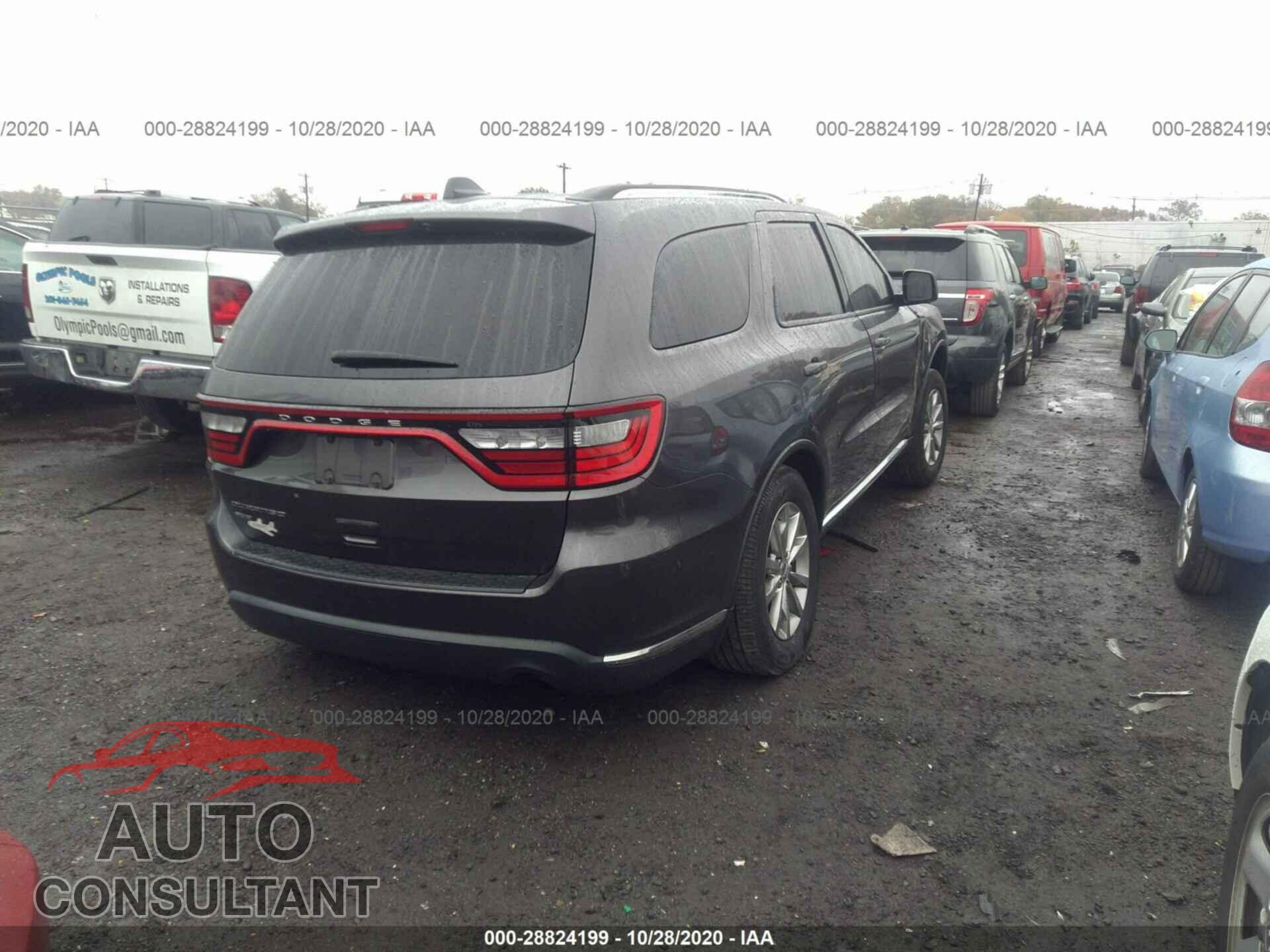 DODGE DURANGO 2017 - 1C4RDJAG2HC780834