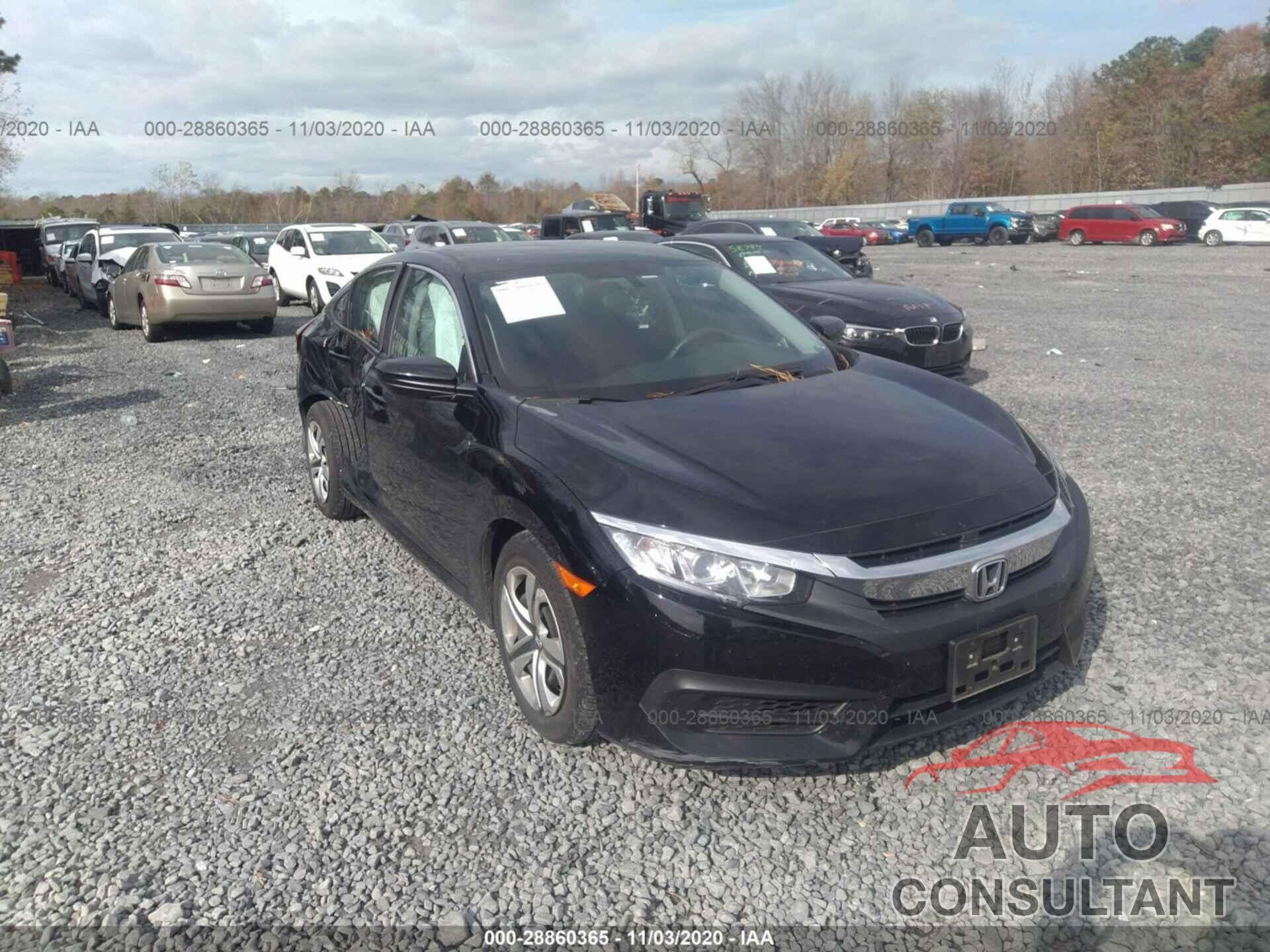 HONDA CIVIC SEDAN 2017 - 19XFC2F59HE211166