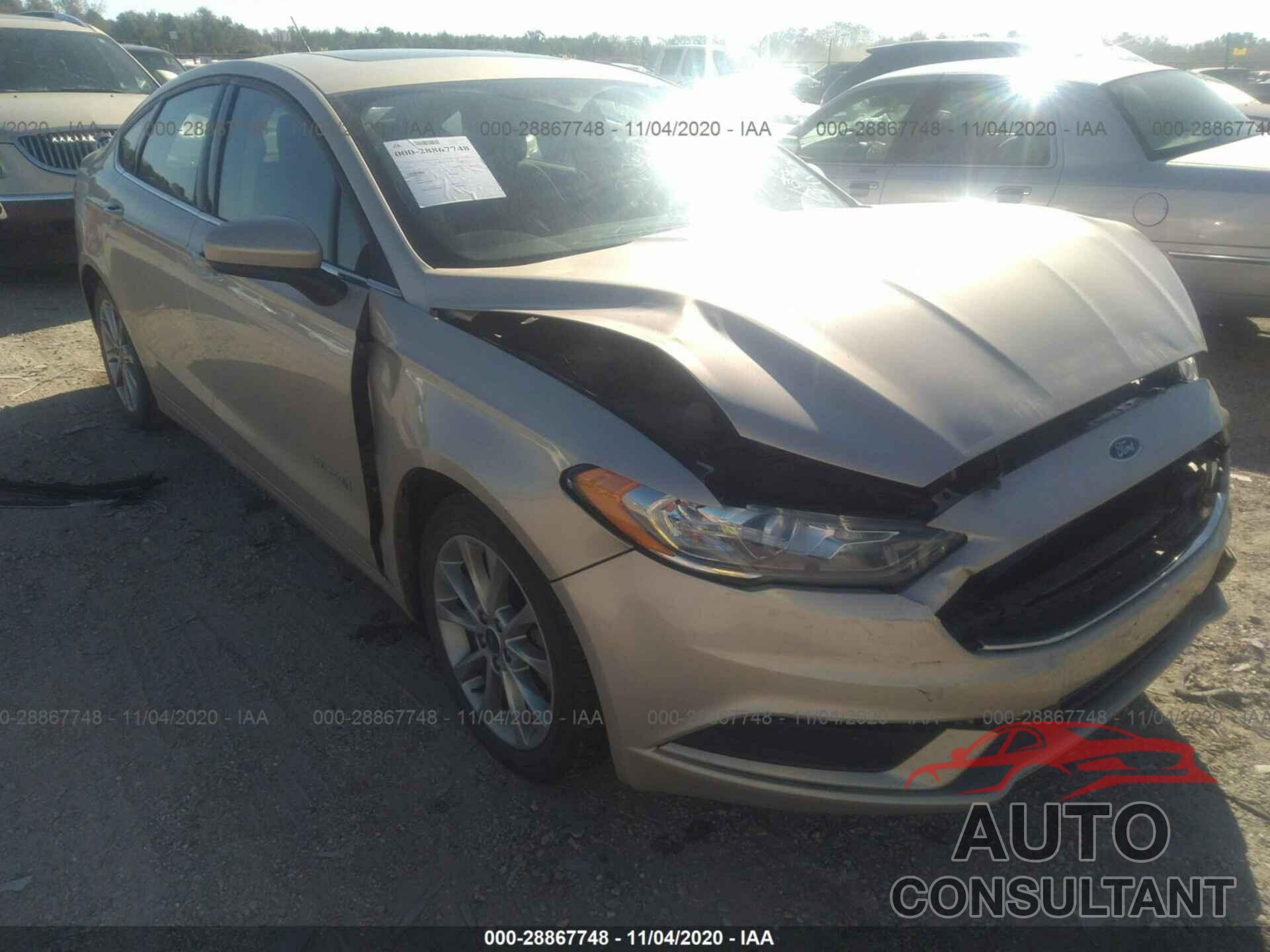 FORD FUSION 2017 - 3FA6P0LU3HR216981