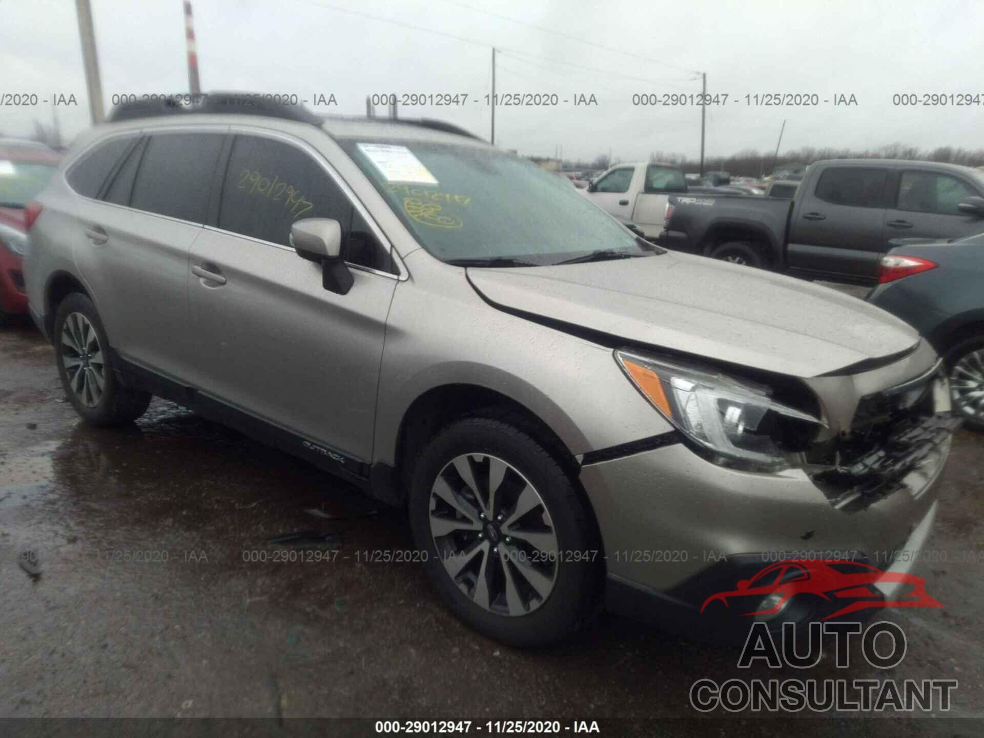 SUBARU OUTBACK 2017 - 4S4BSANC1H3205067