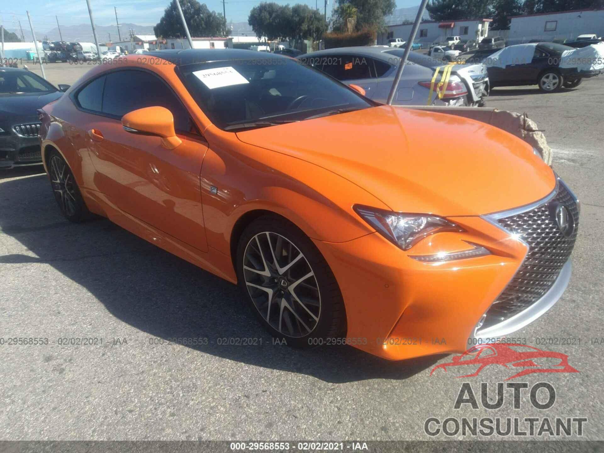 LEXUS RC 2017 - JTHHE5BC9H5016610