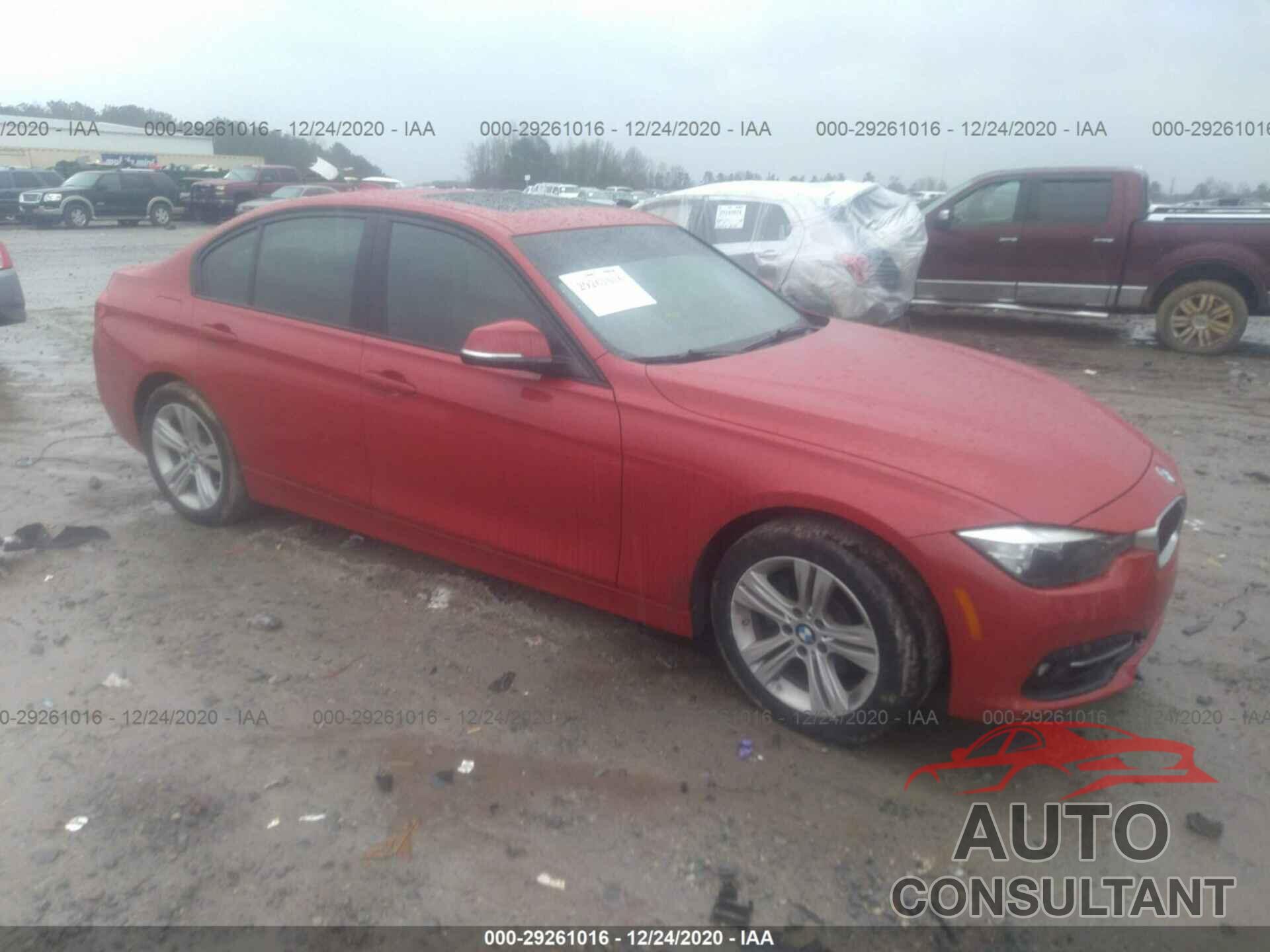 BMW 3 SERIES 2016 - WBA8E9C54GK646220