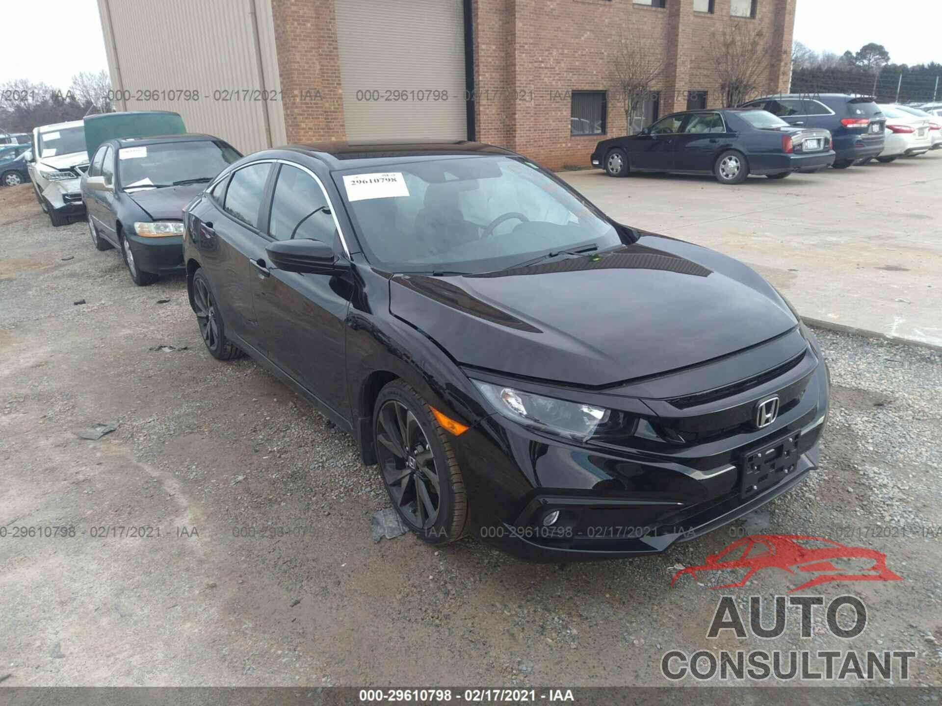 HONDA CIVIC SEDAN 2021 - 2HGFC2F86MH509409