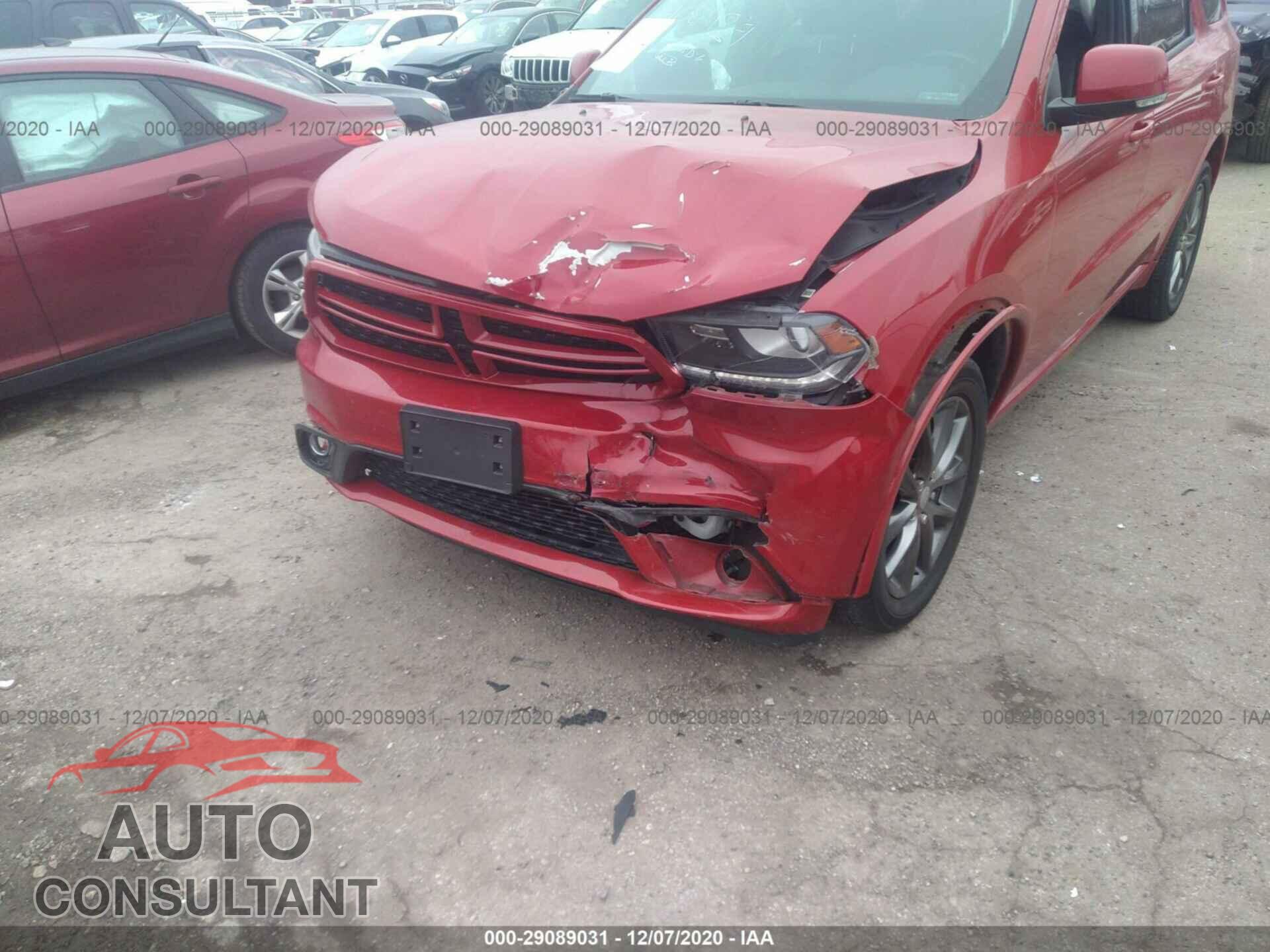 DODGE DURANGO 2018 - 1C4RDJDG2JC100271