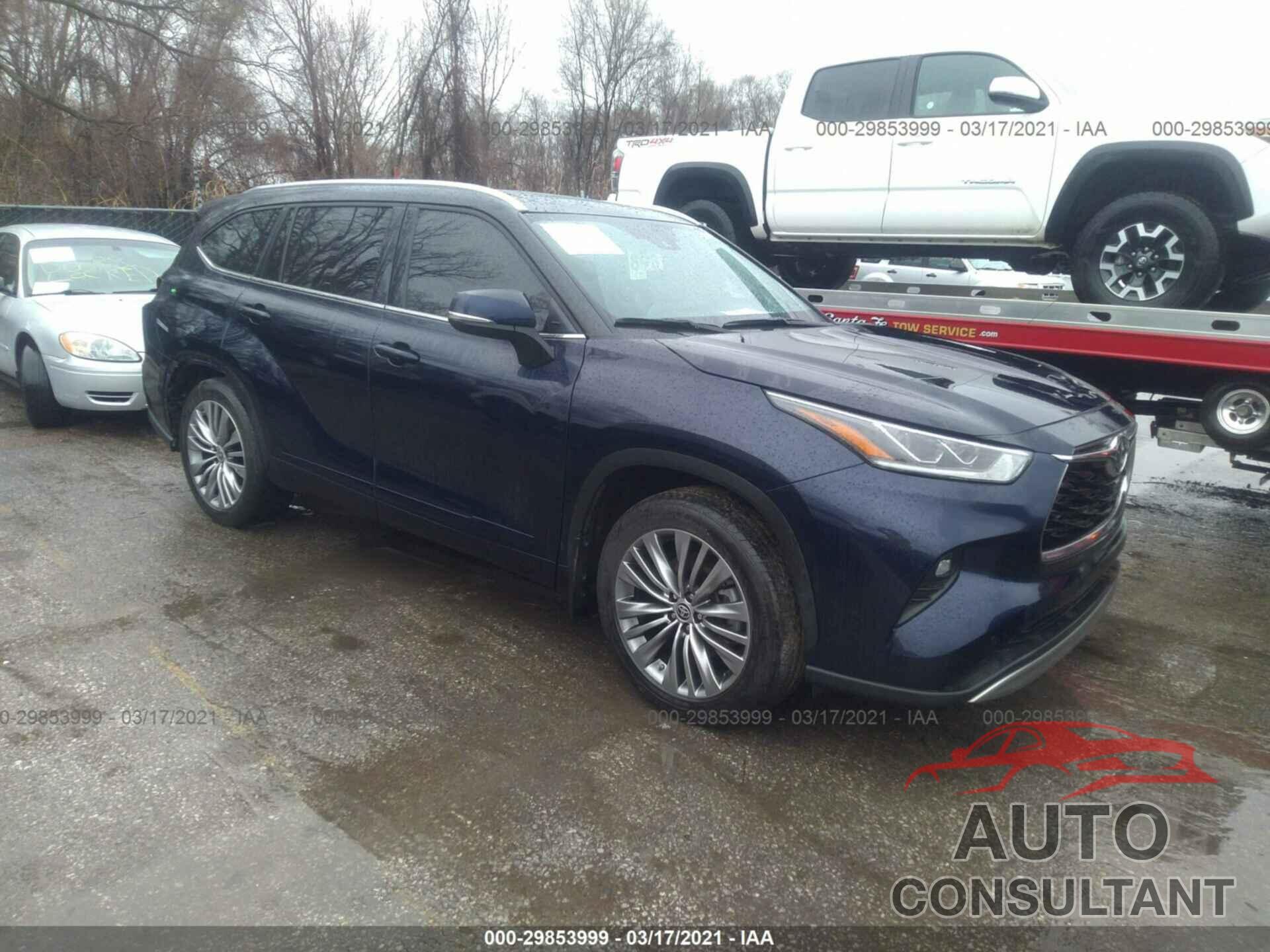 TOYOTA HIGHLANDER 2020 - 5TDFZRBH7LS002482