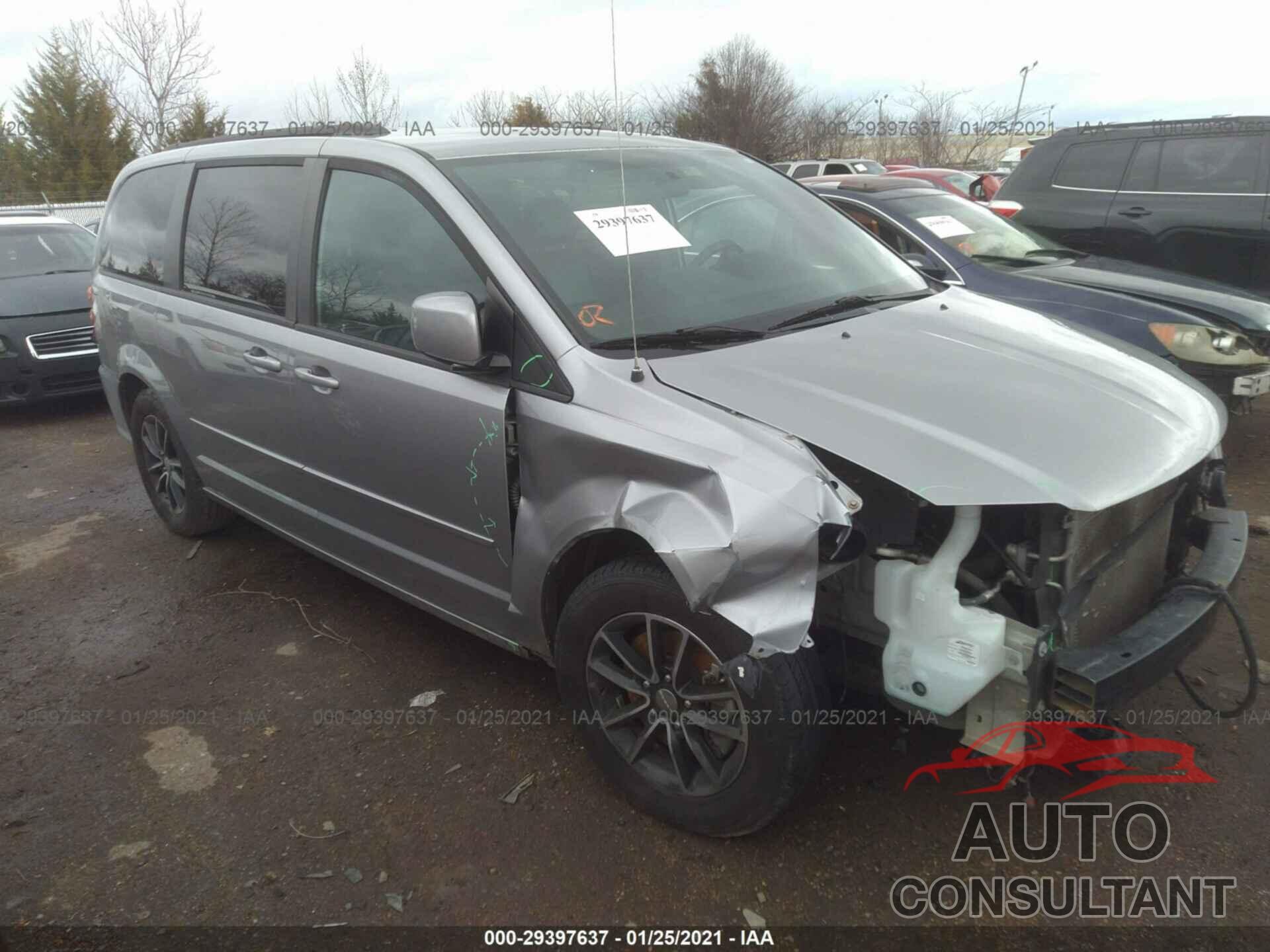 DODGE GRAND CARAVAN 2016 - 2C4RDGEG0GR312068