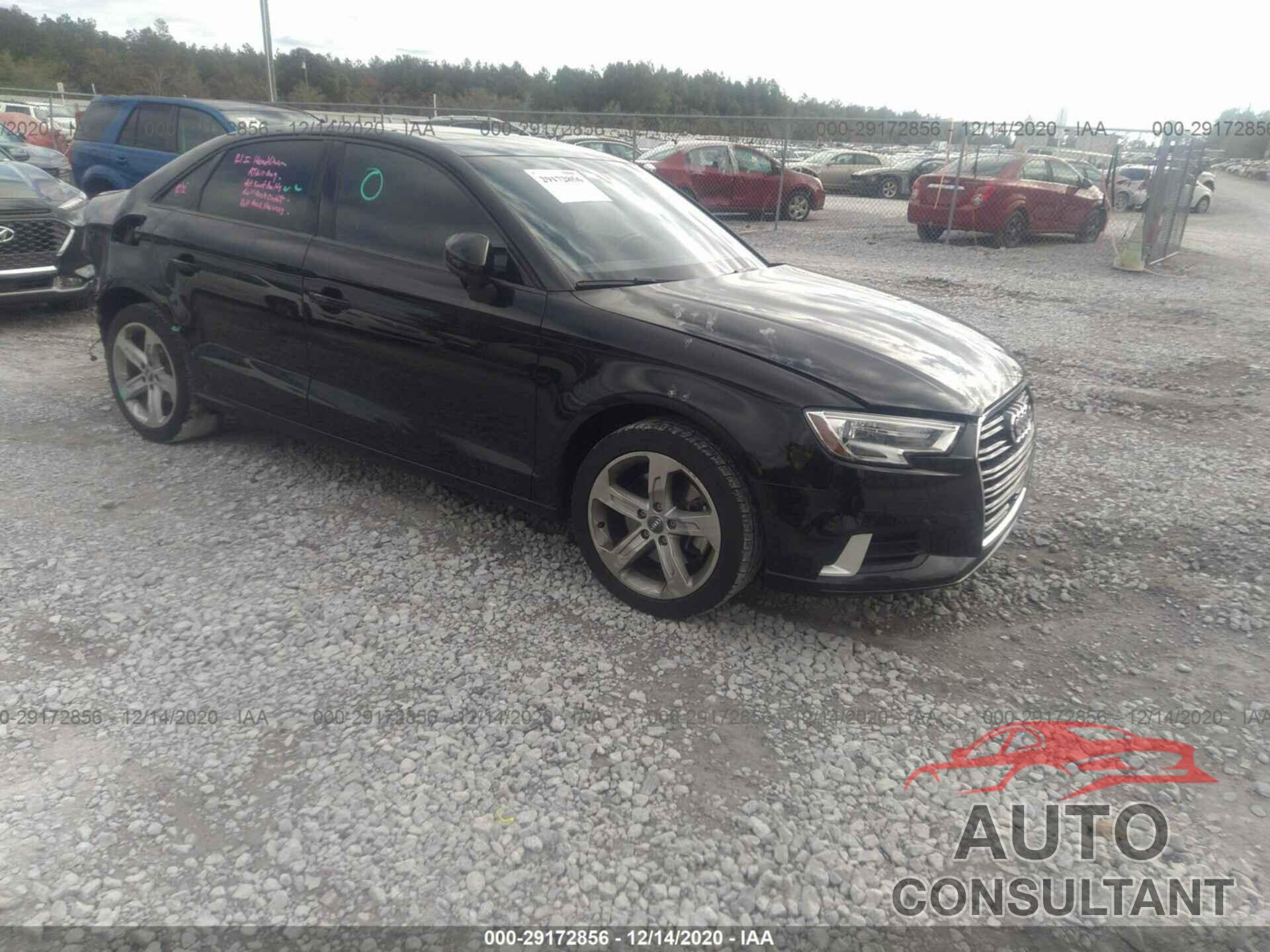 AUDI A3 SEDAN 2017 - WAUAUGFF6H1073521