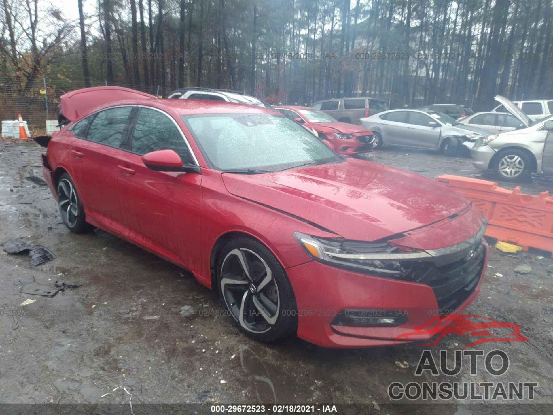 HONDA ACCORD SEDAN 2018 - 1HGCV1F35JA073559
