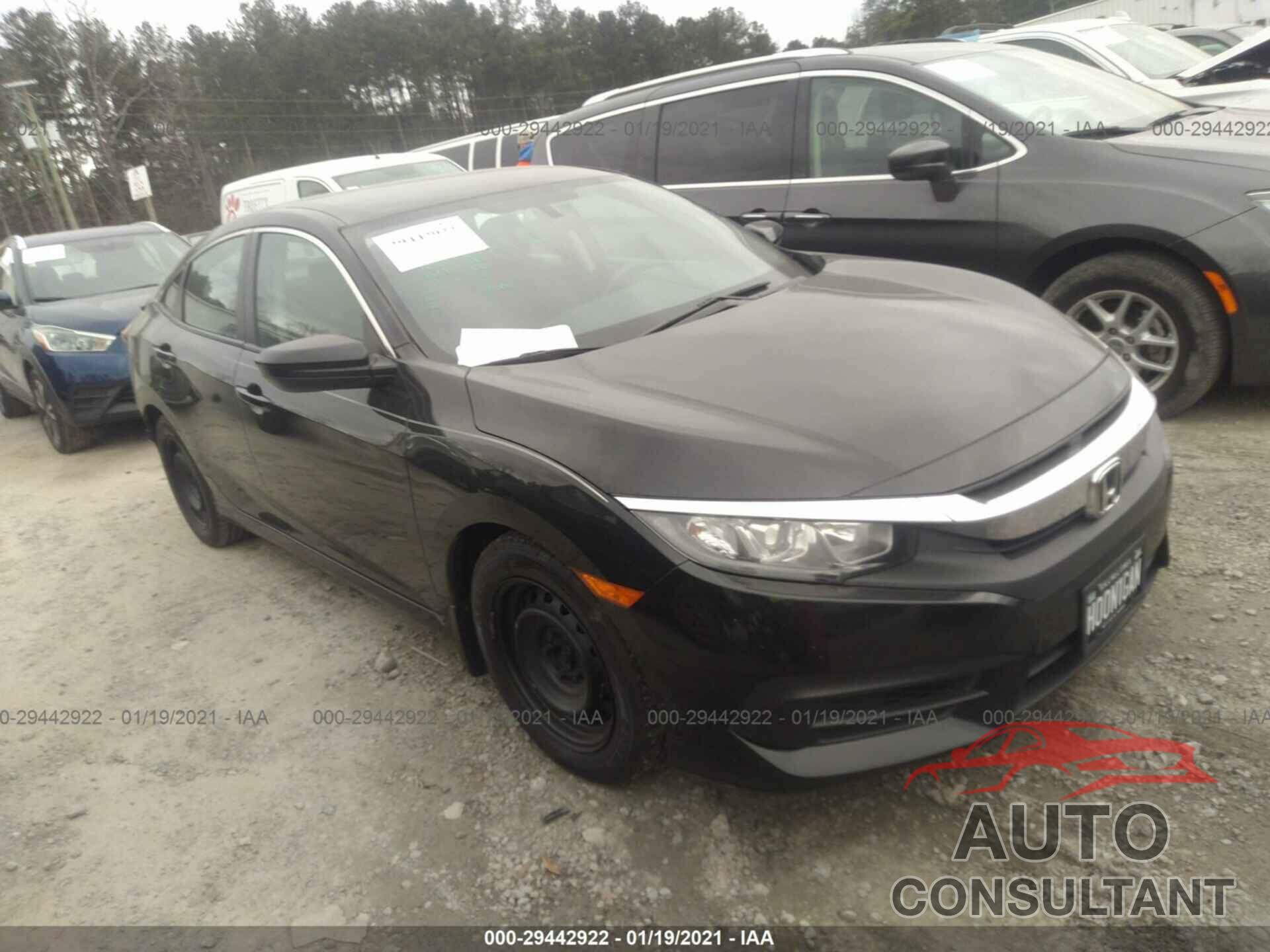 HONDA CIVIC SEDAN 2017 - 19XFC2F51HE041627