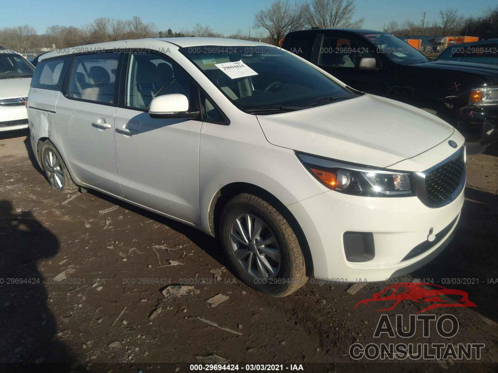 KIA SEDONA 2018 - KNDMA5C11J6359405