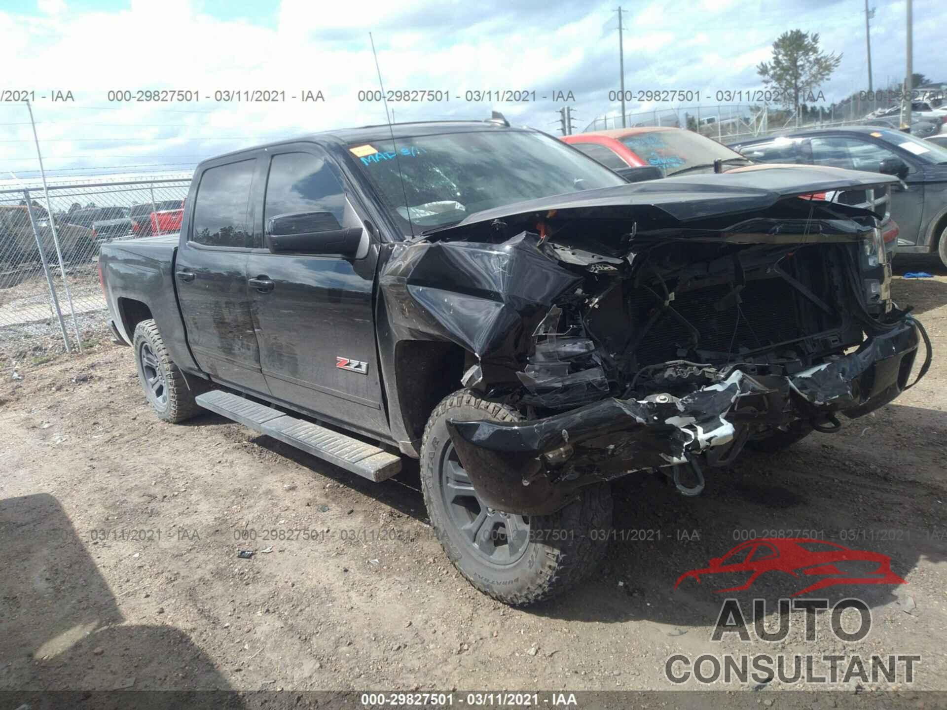 CHEVROLET SILVERADO 1500 2017 - 3GCUKSEJ9HG335953