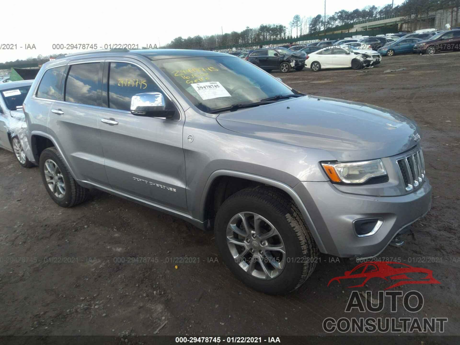 JEEP GRAND CHEROKEE 2016 - 1C4RJFCG1GC368339