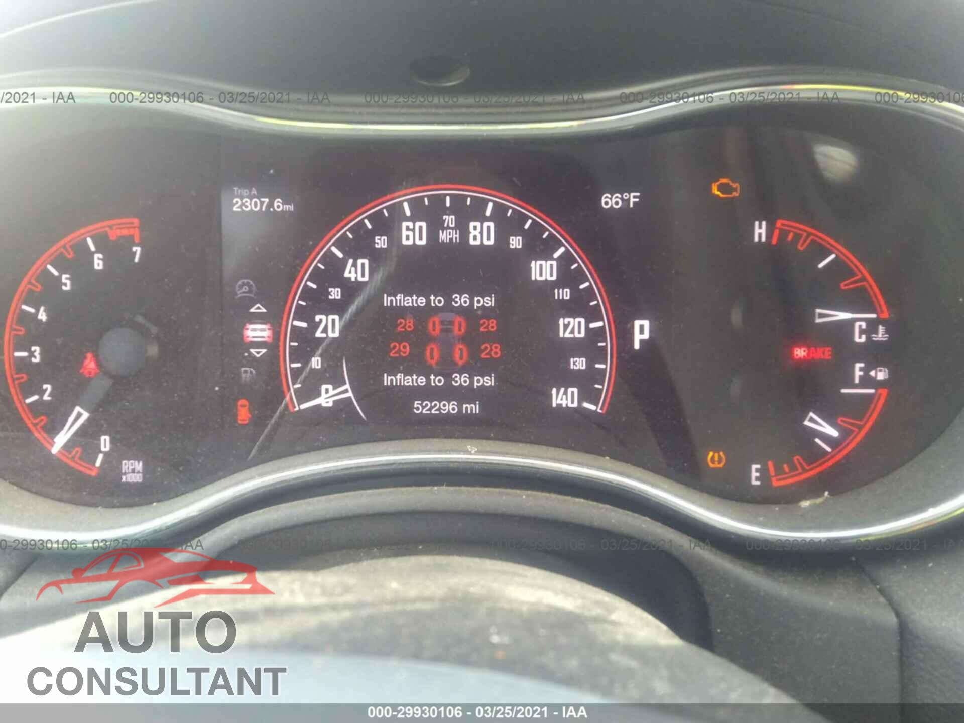 DODGE DURANGO 2016 - 1C4RDJDG5GC347129