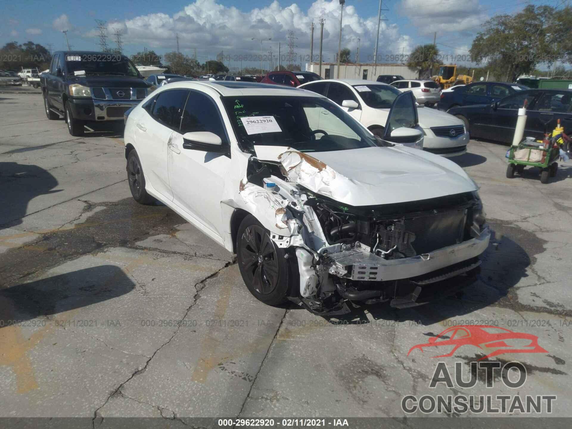 HONDA CIVIC HATCHBACK 2019 - SHHFK7H61KU218618