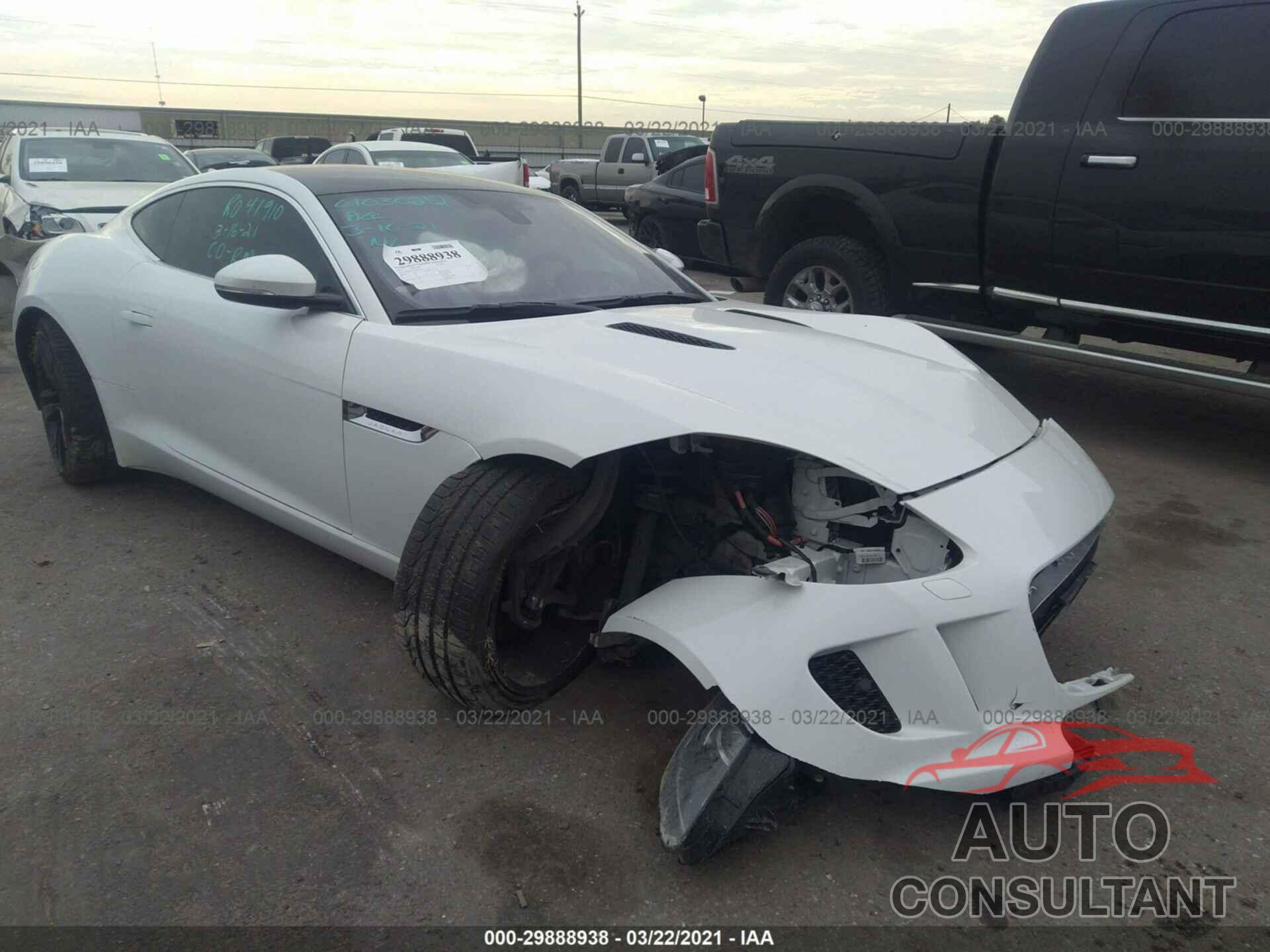 JAGUAR F-TYPE 2017 - SAJWA6AT1H8K41034