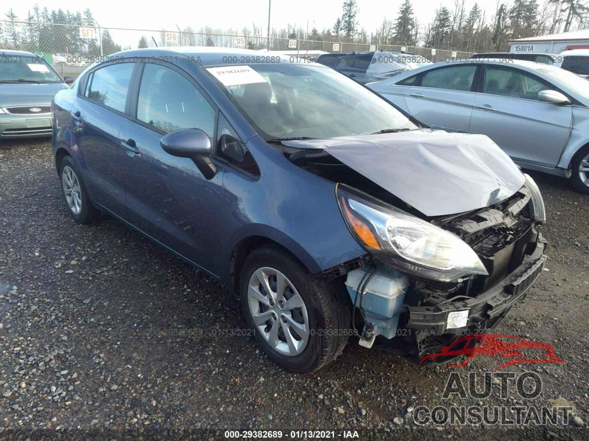 KIA RIO 2016 - KNADM4A35G6684568