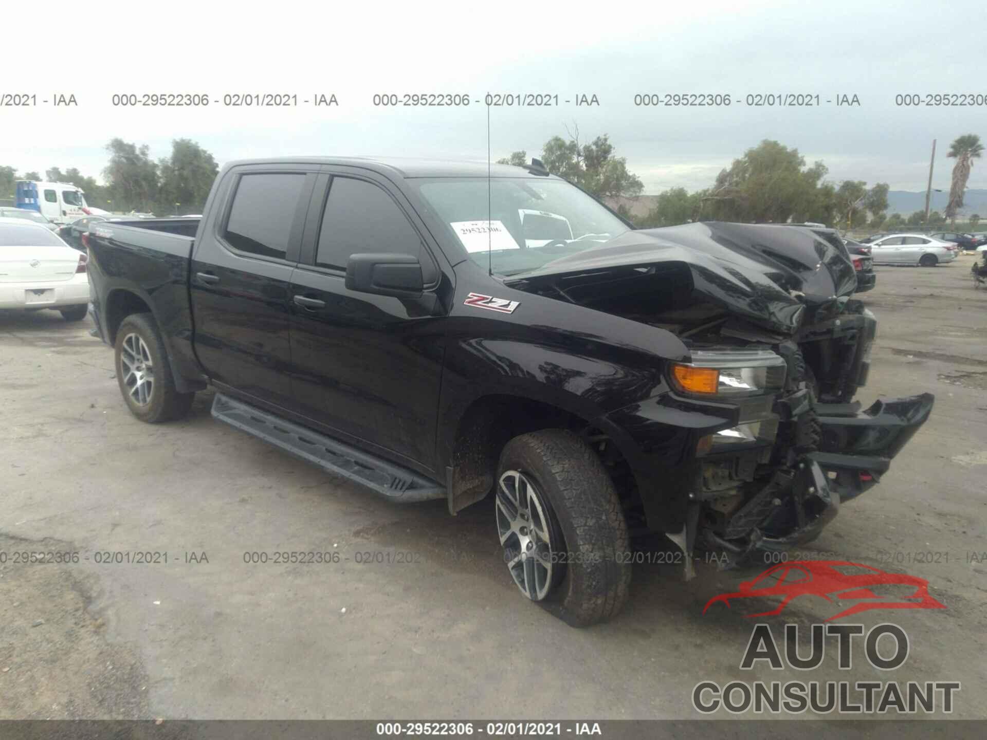 CHEVROLET SILVERADO 1500 2020 - 3GCPYCEF7LG106385