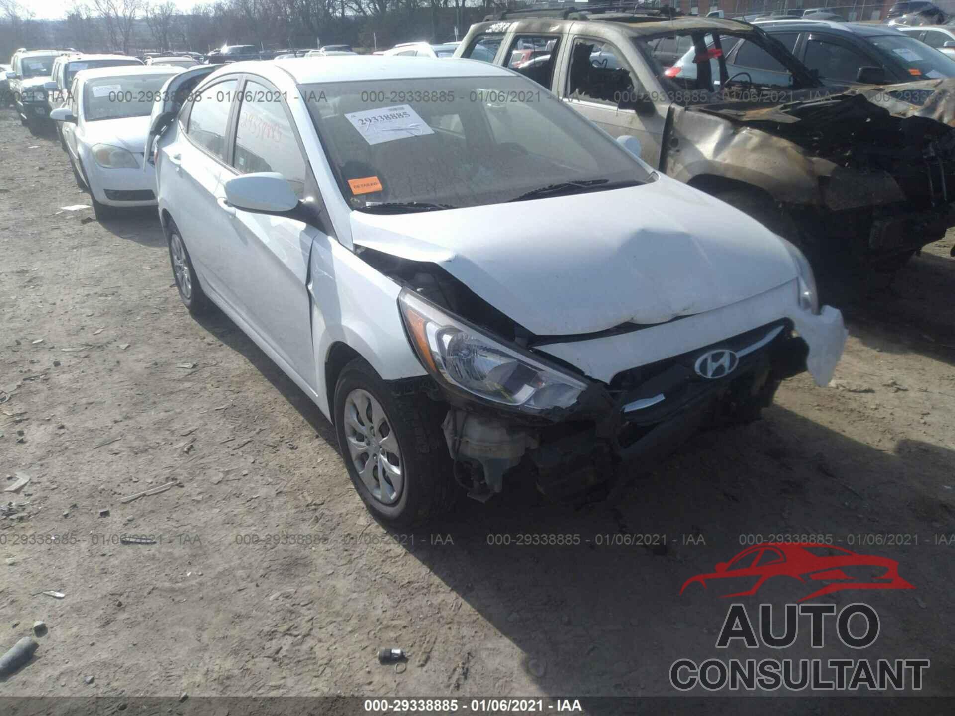 HYUNDAI ACCENT 2016 - KMHCT4AE2GU964376