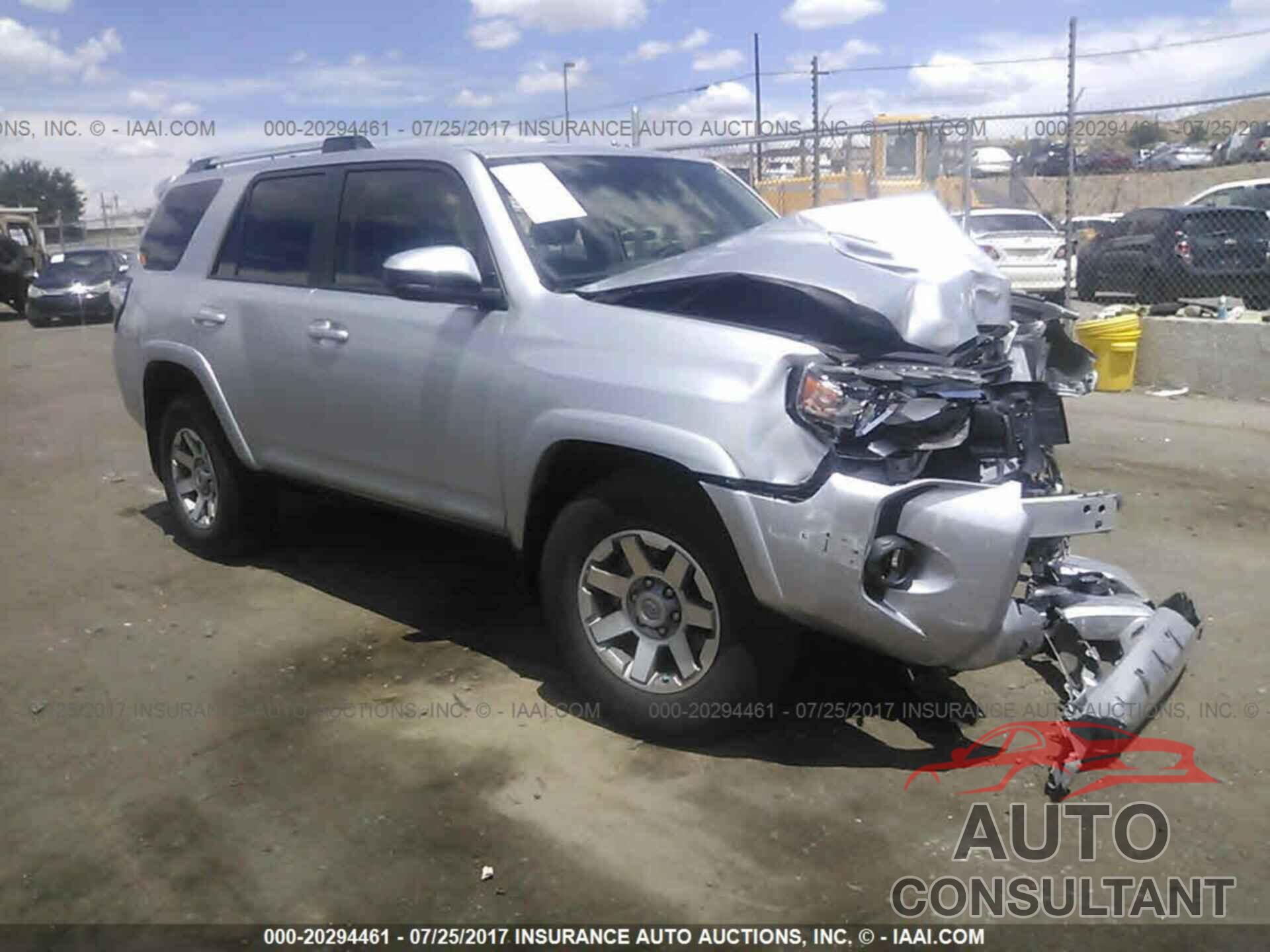 TOYOTA 4RUNNER 2016 - JTEBU5JR6G5306717