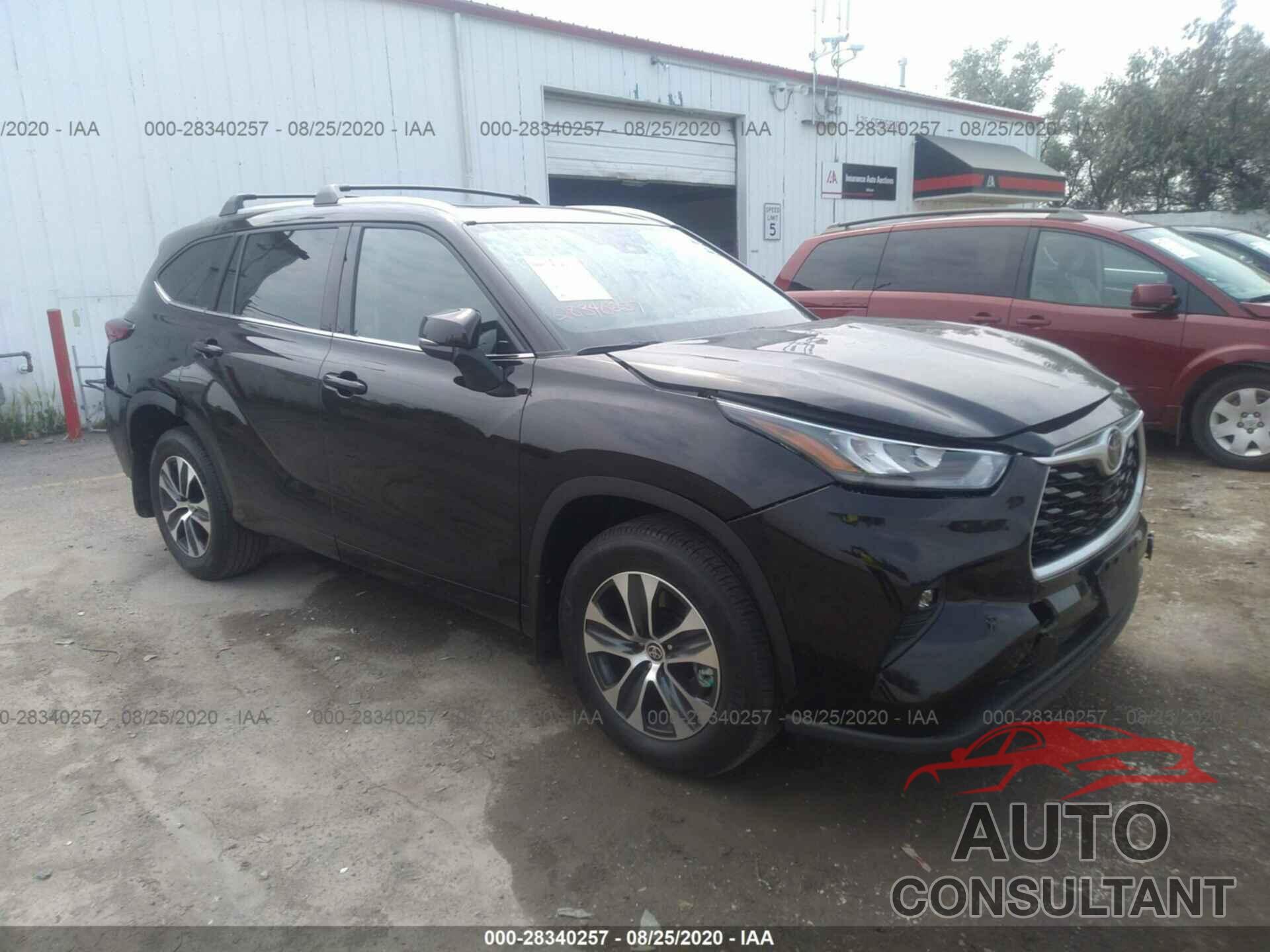 TOYOTA HIGHLANDER 2020 - 5TDGZRBH3LS039761