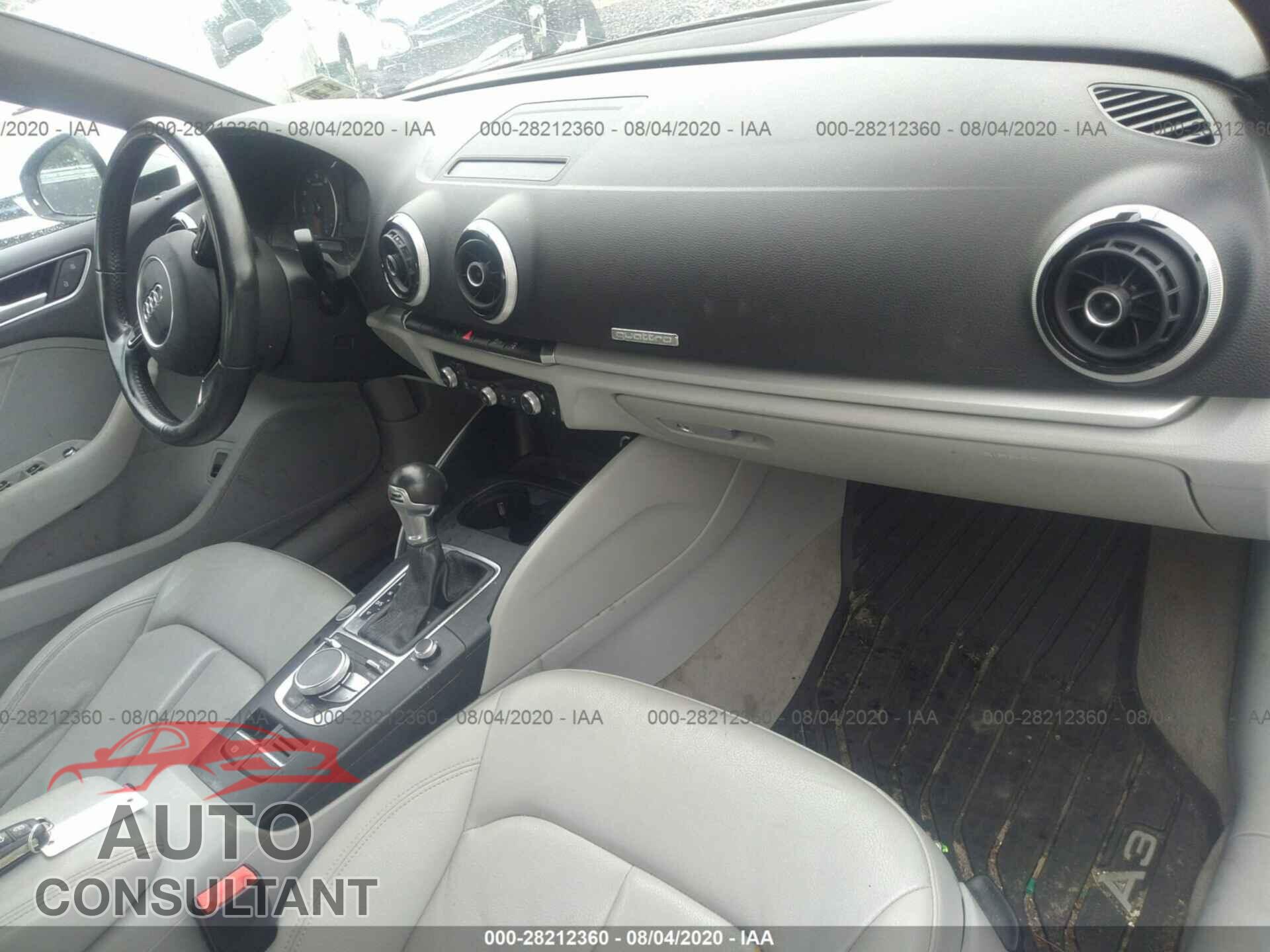 AUDI A3 2016 - WAUB8GFF7G1006949