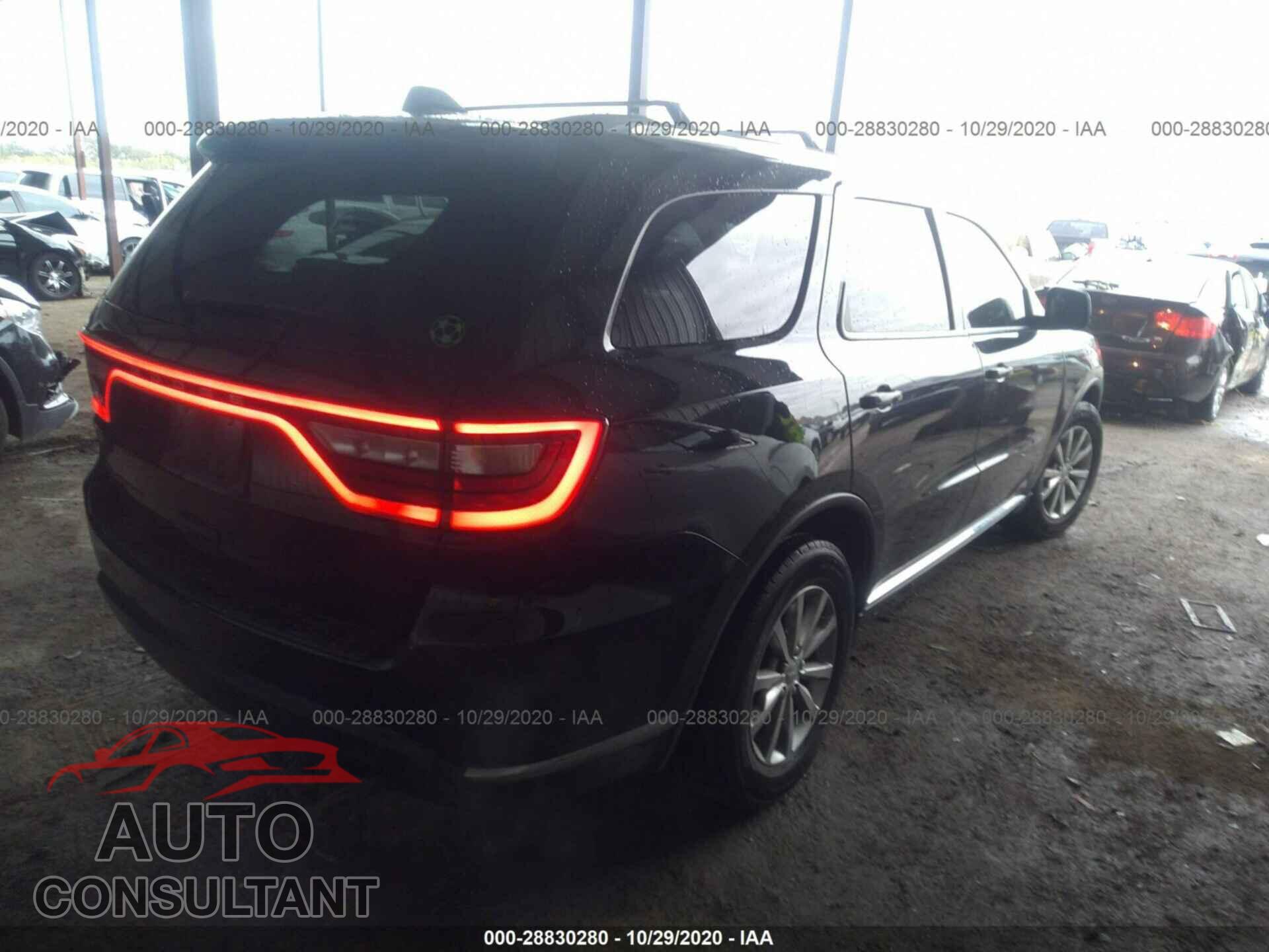 DODGE DURANGO 2016 - 1C4RDHAG9GC322568