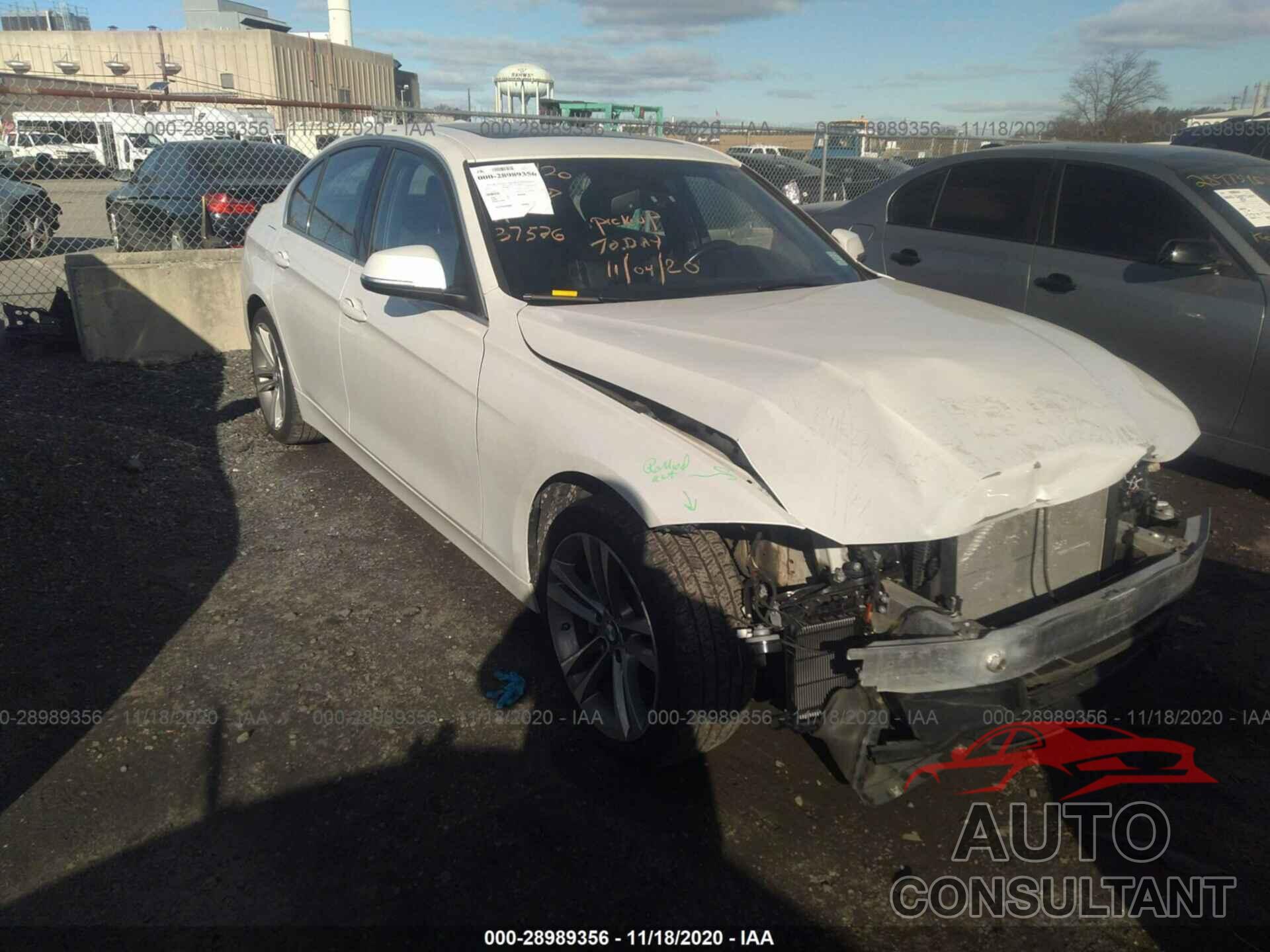BMW 3 SERIES 2017 - WBA8B7G53HNU37526