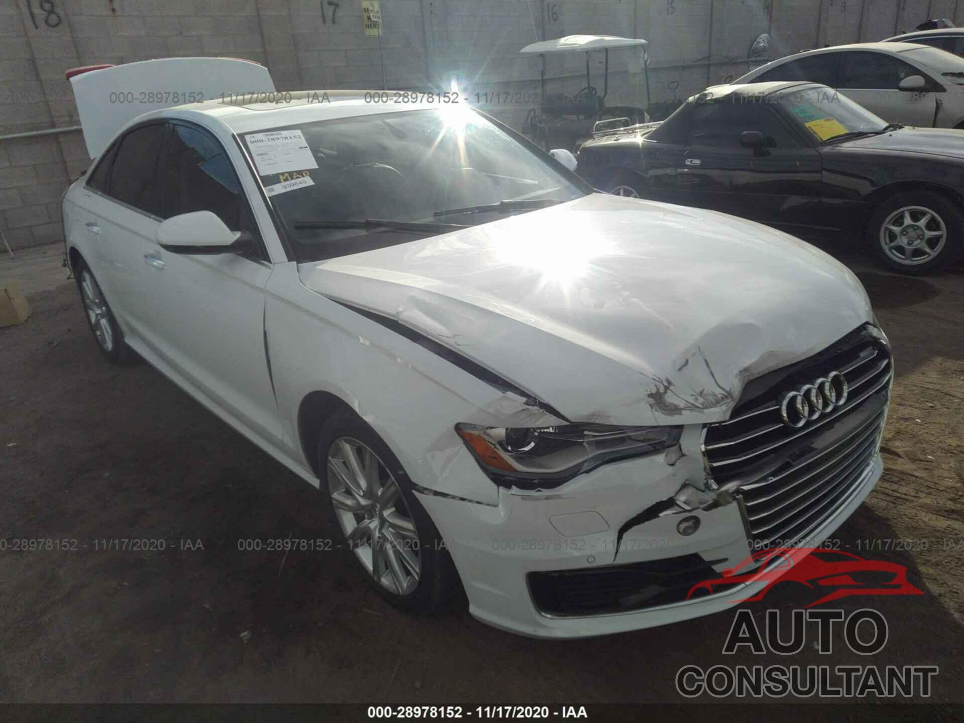 AUDI A6 2016 - WAUDFAFC8GN017372