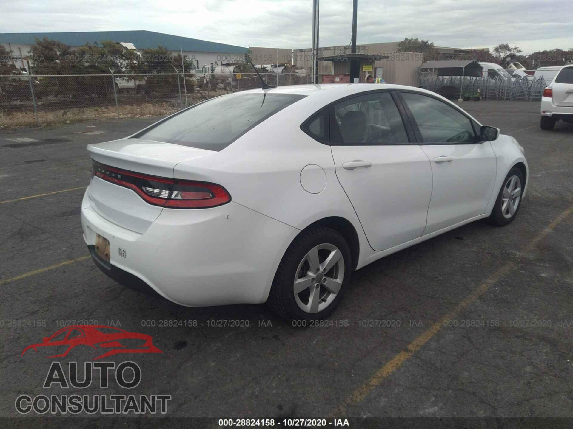DODGE DART 2016 - 1C3CDFFA8GD819673