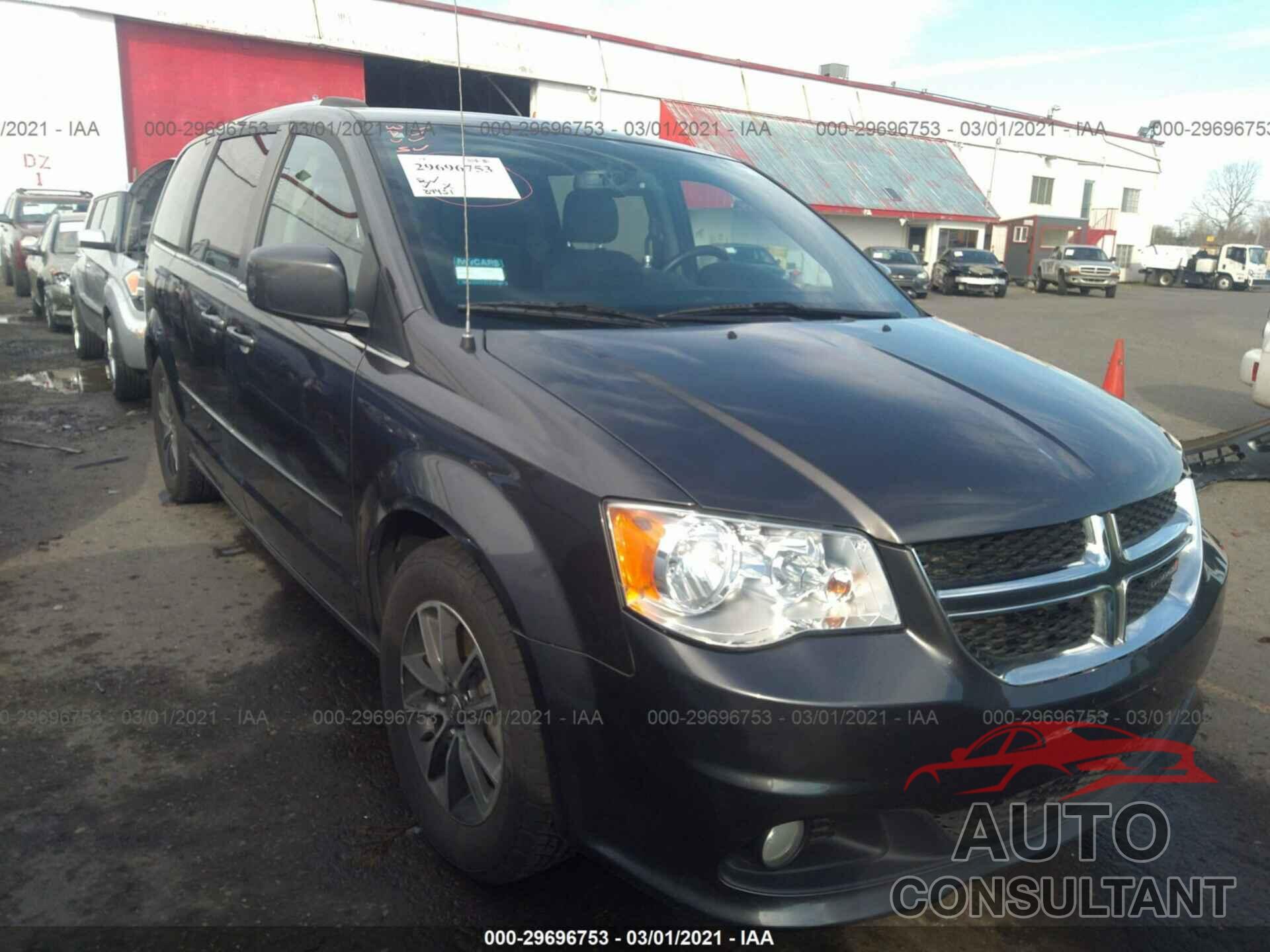 DODGE GRAND CARAVAN 2017 - 2C4RDGCGXHR801212