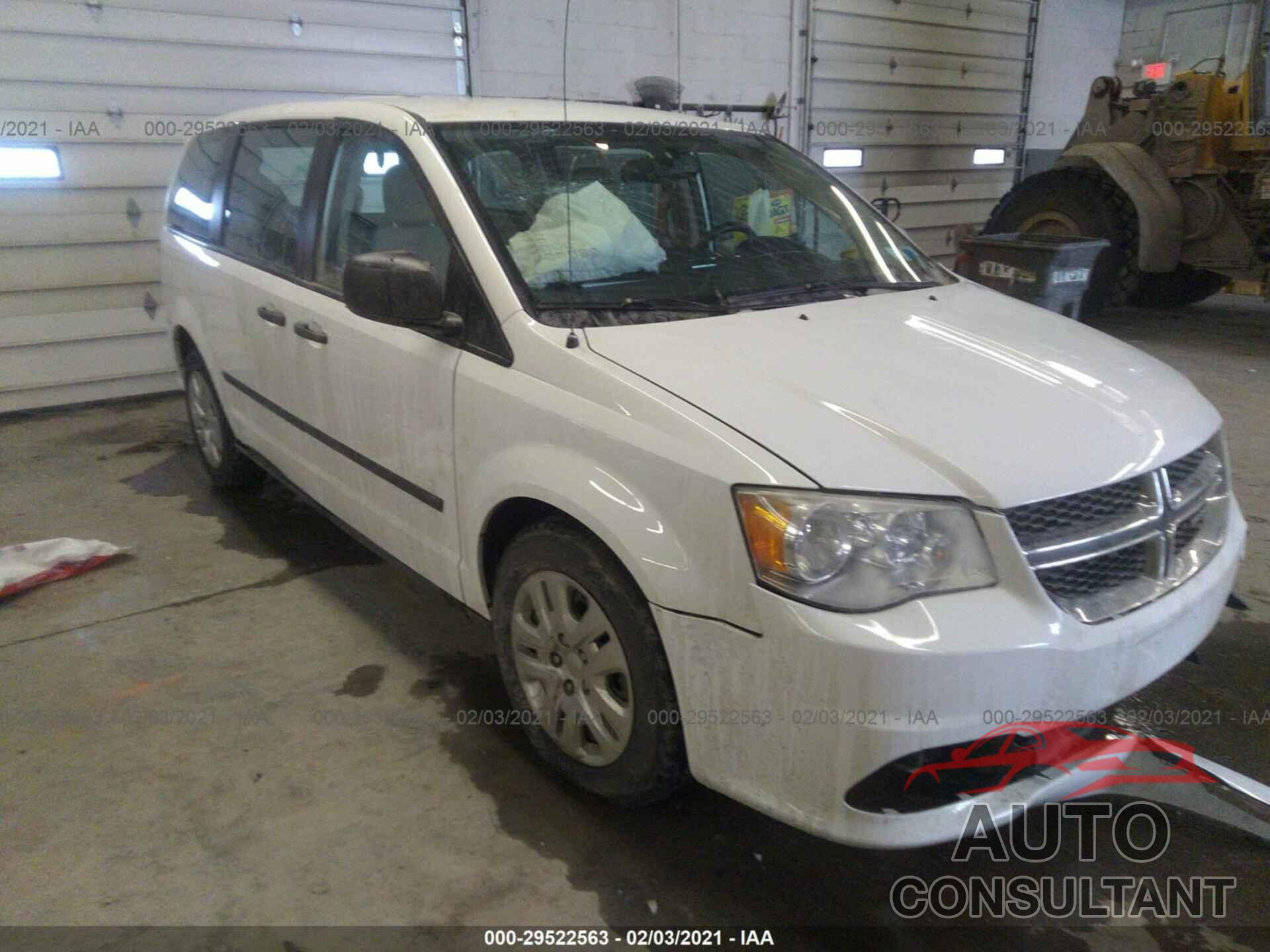 DODGE GRAND CARAVAN 2016 - 2C4RDGBG7GR378363