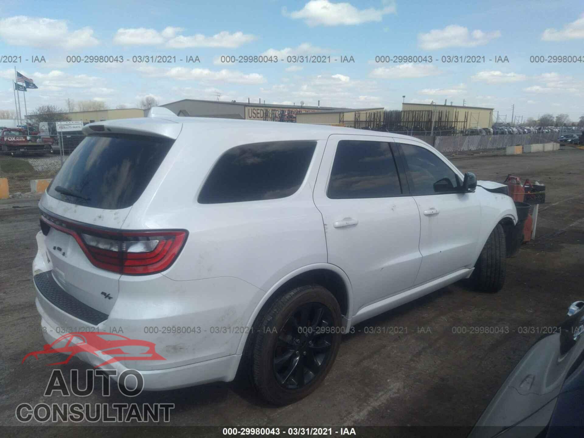 DODGE DURANGO 2018 - 1C4SDJCTXJC209089