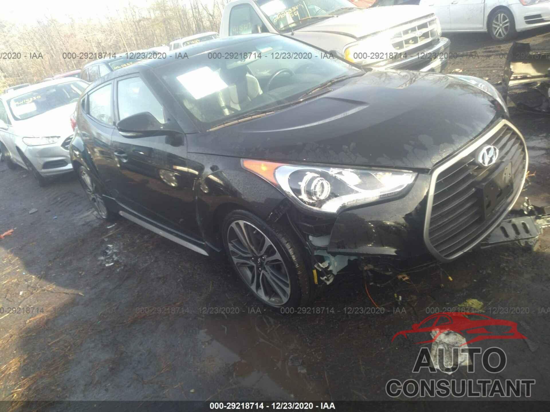 HYUNDAI VELOSTER 2016 - KMHTC6AE1GU279846