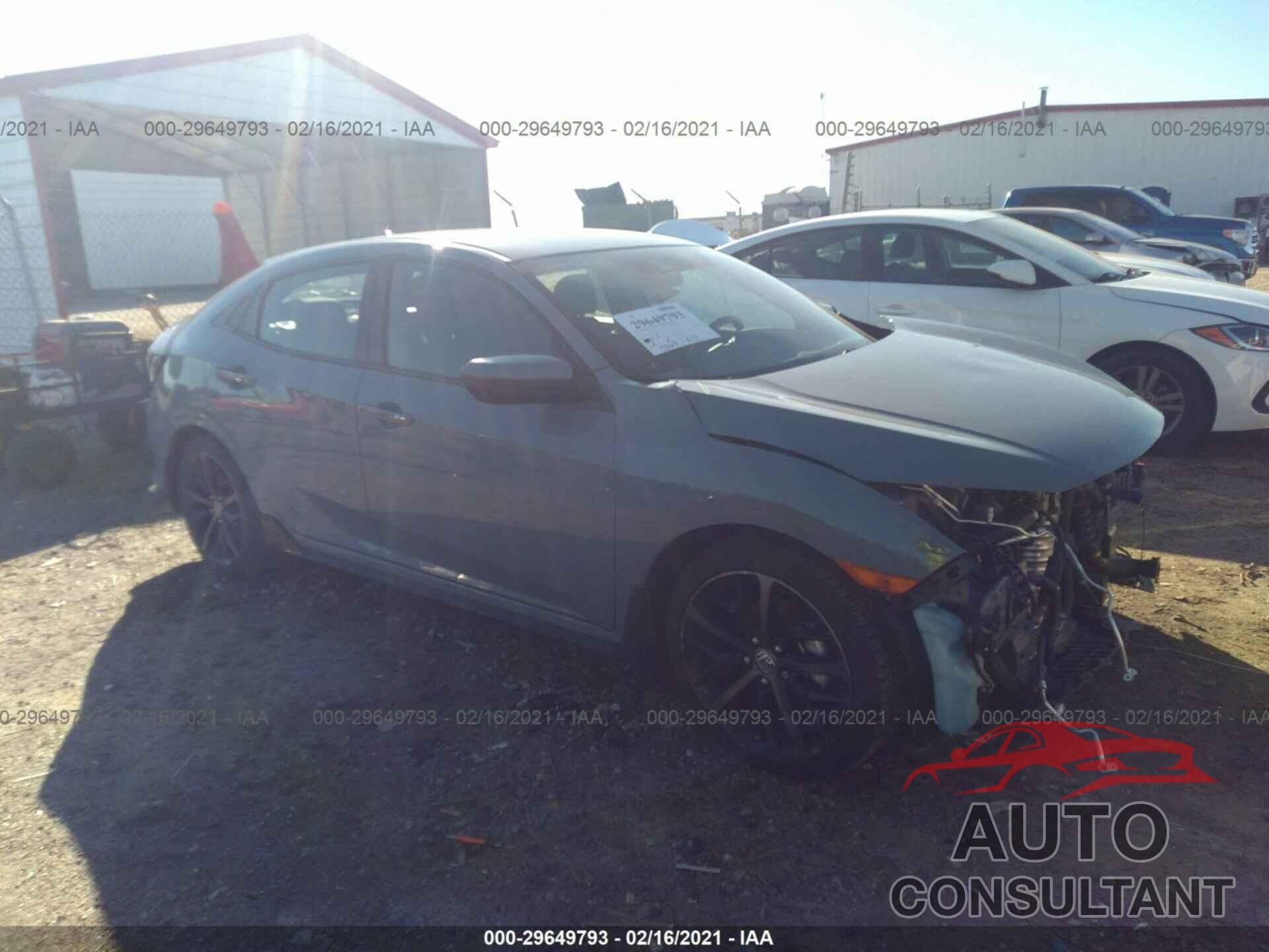 HONDA CIVIC HATCHBACK 2020 - SHHFK7H44LU206088