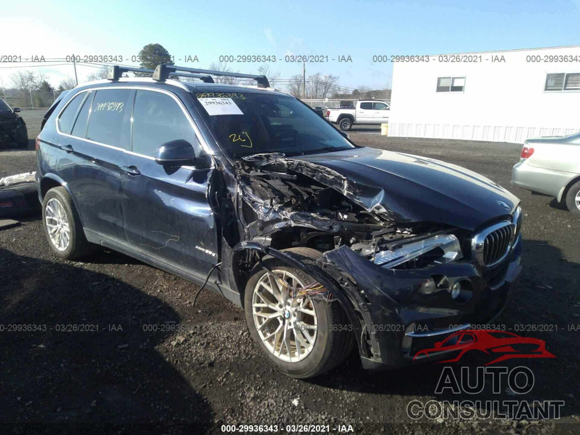 BMW X5 2016 - 5UXKS4C5XG0N14724