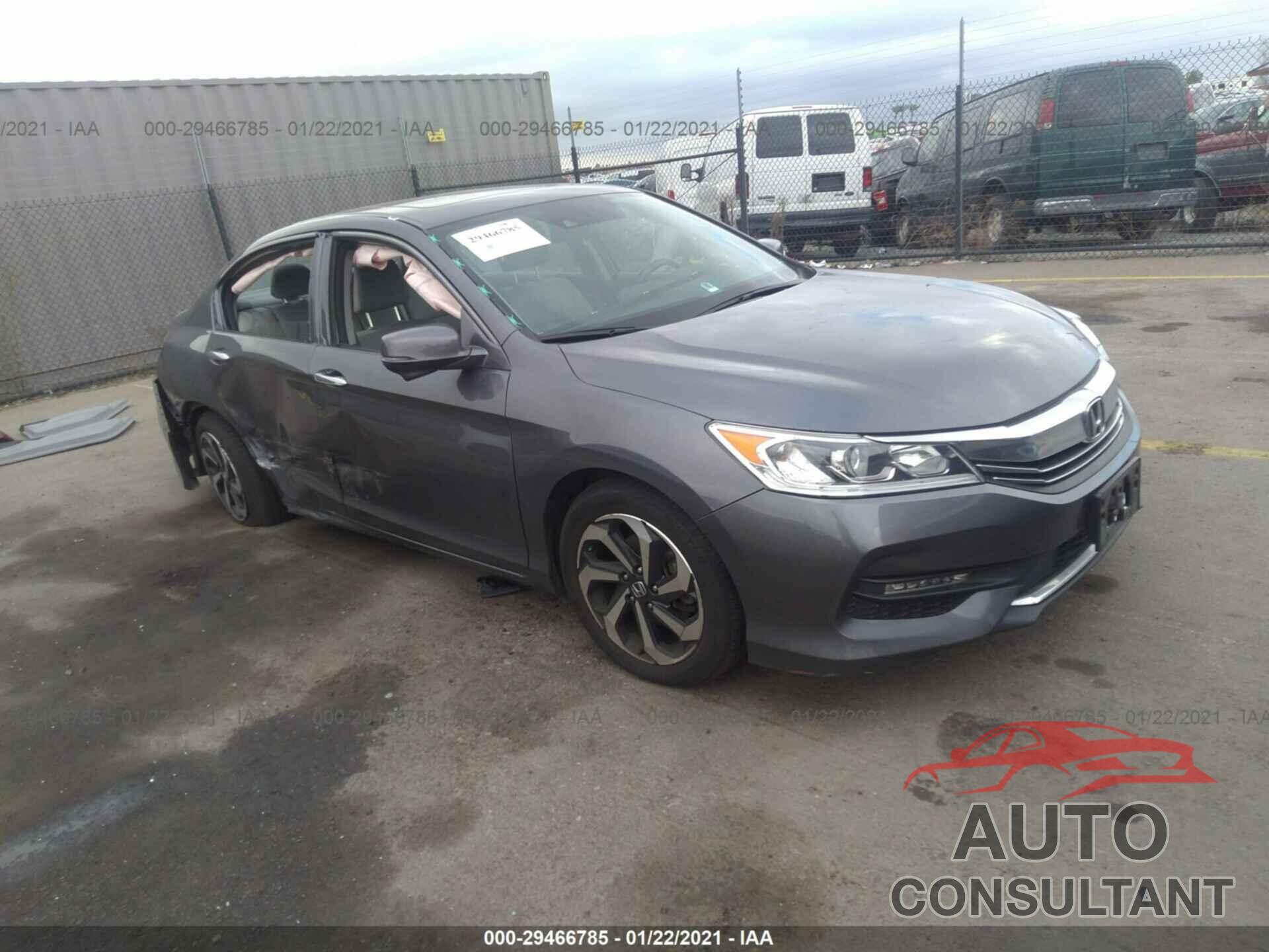 HONDA ACCORD SEDAN 2017 - 1HGCR2F93HA227078