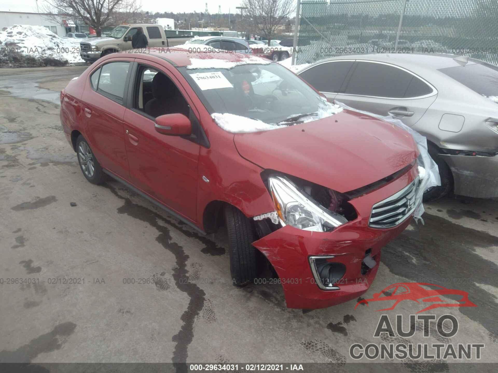 MITSUBISHI MIRAGE G4 2019 - ML32F4FJ7KHF10404