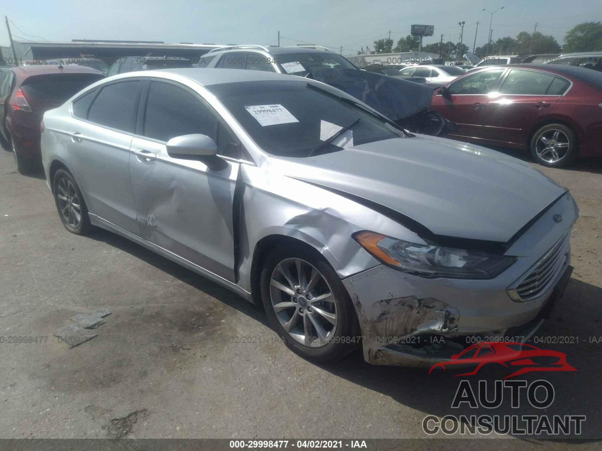 FORD FUSION 2017 - 3FA6P0HDXHR252594
