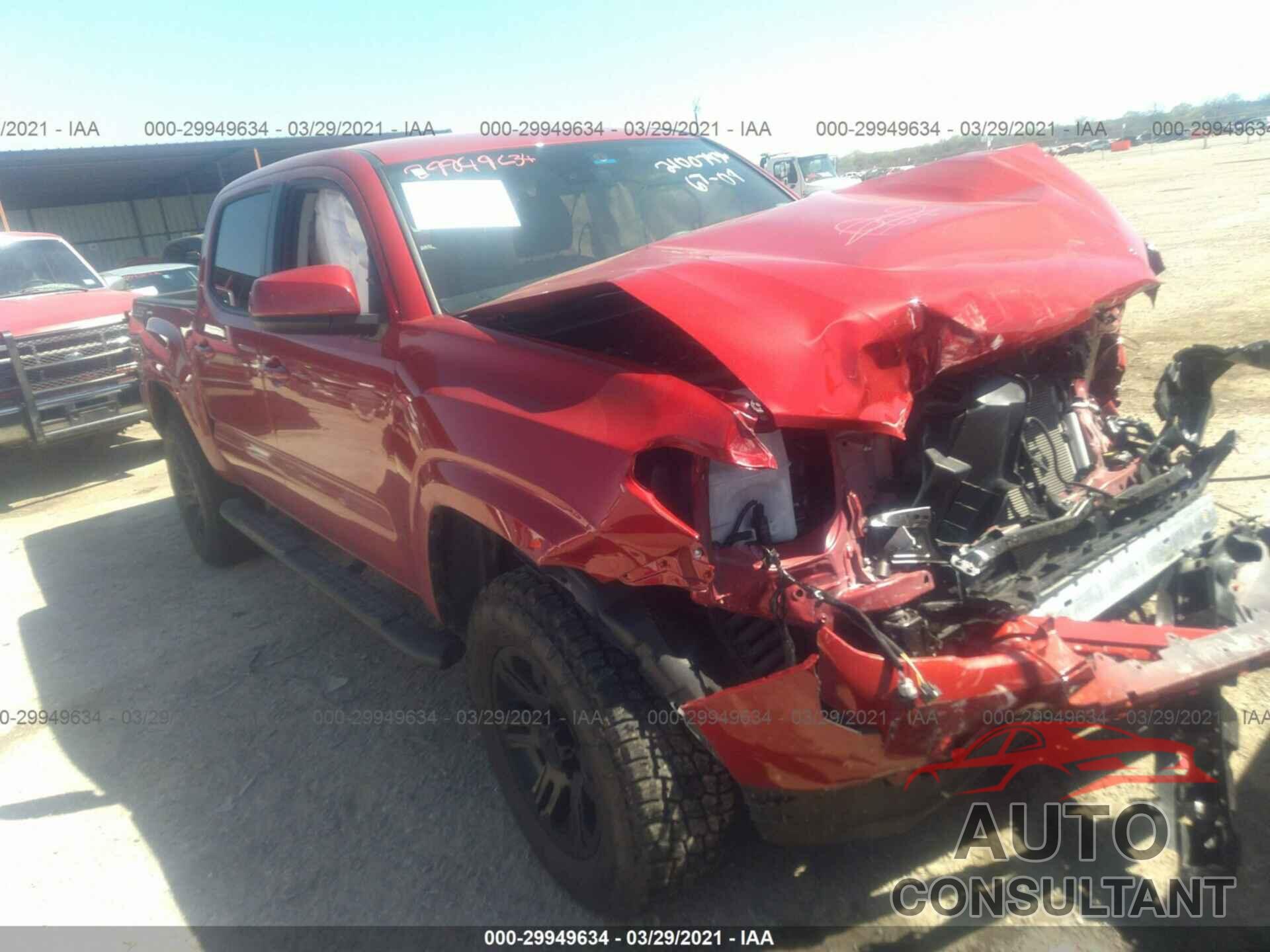 TOYOTA TACOMA 2WD 2021 - 3TYAX5GN6MT012045