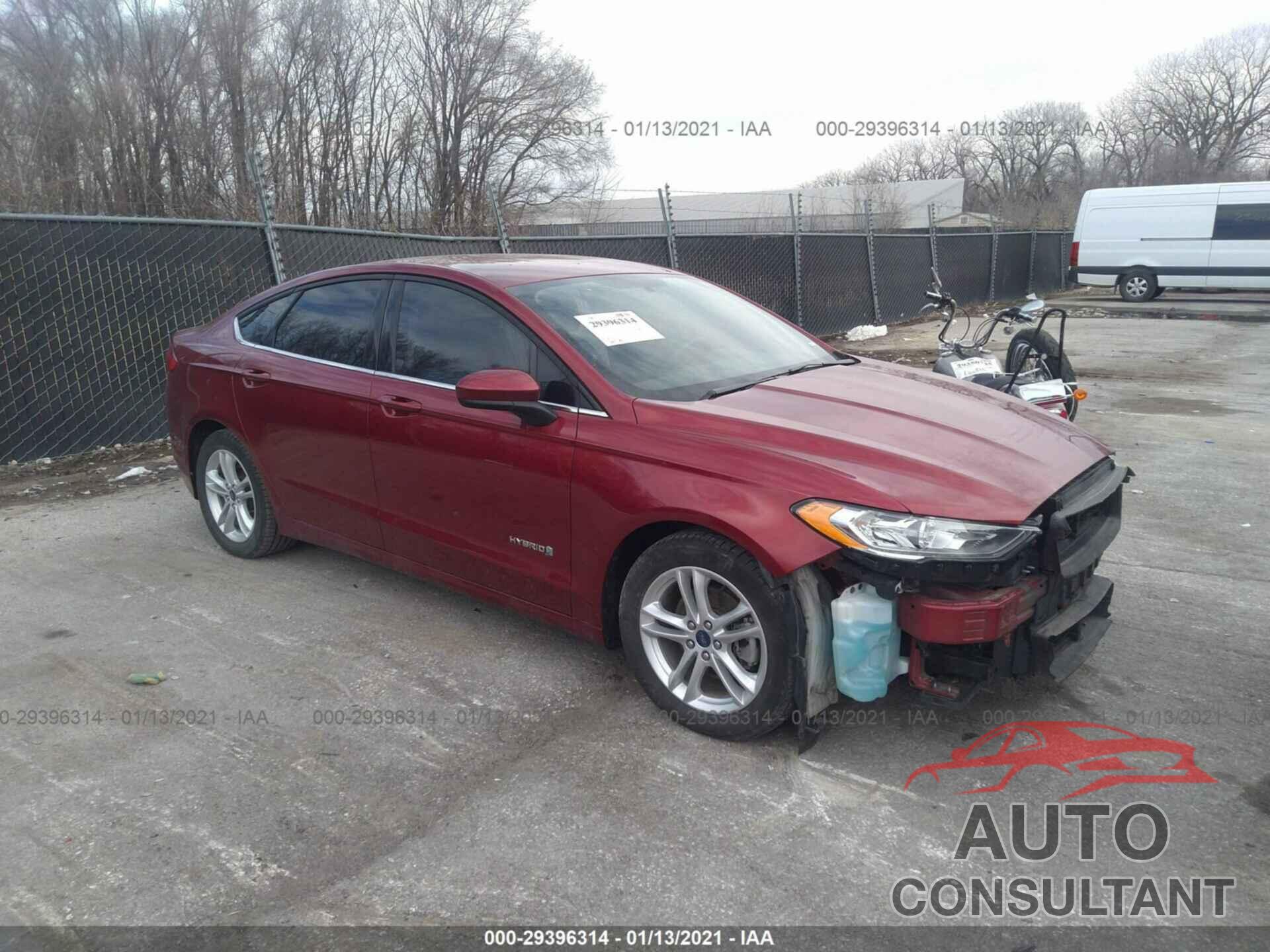 FORD FUSION HYBRID 2018 - 3FA6P0LU3JR252949