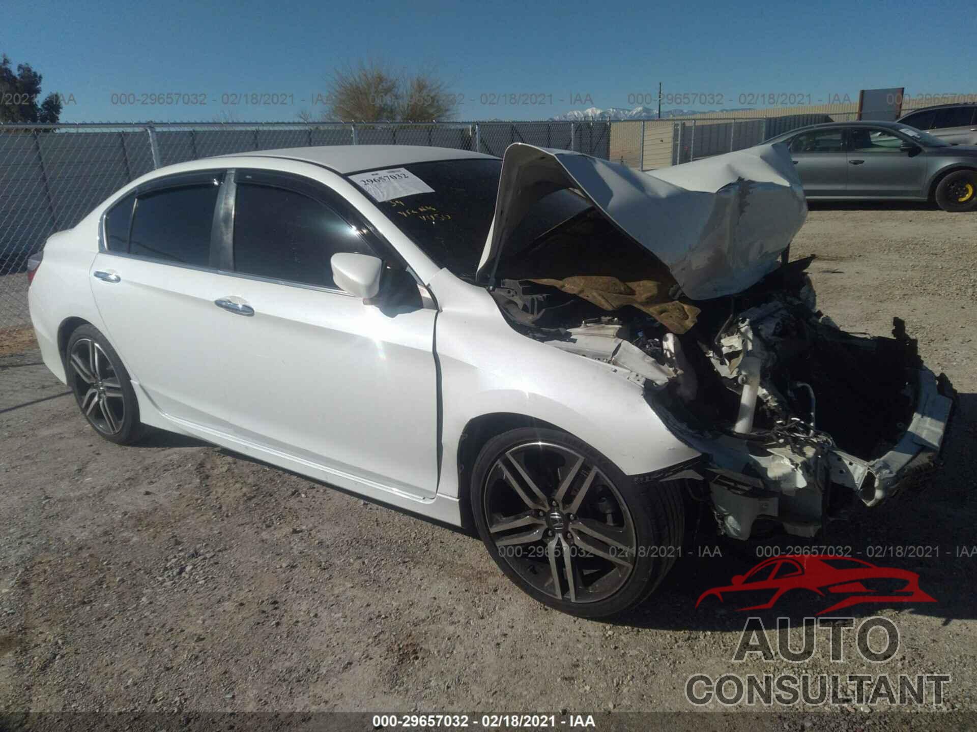 HONDA ACCORD SEDAN 2017 - 1HGCR2F58HA206577