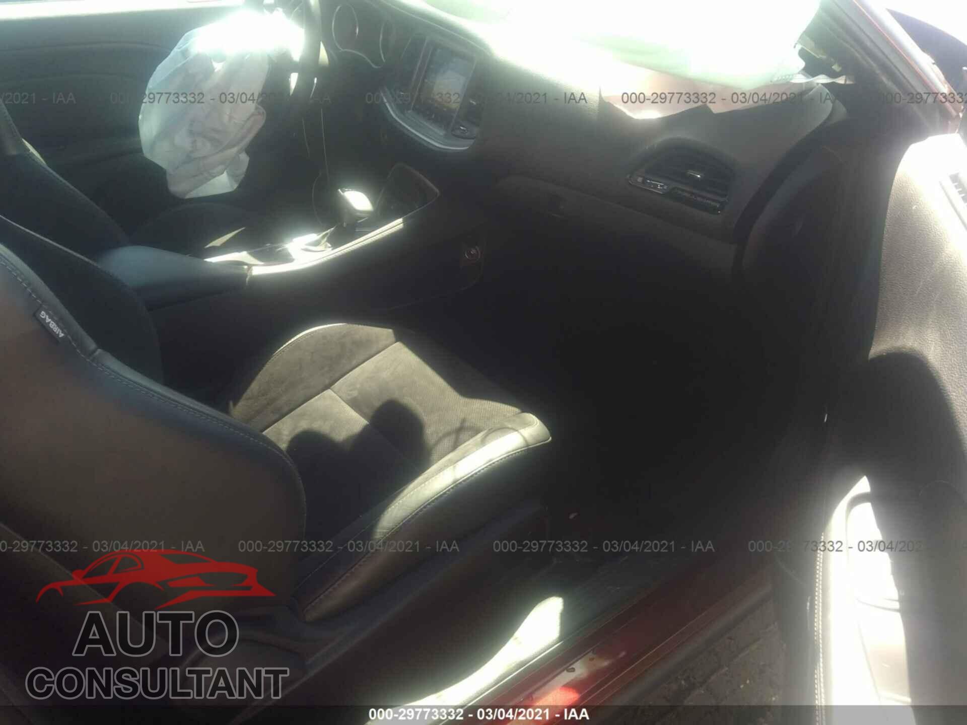 DODGE CHALLENGER 2019 - 2C3CDZFJ4KH586839