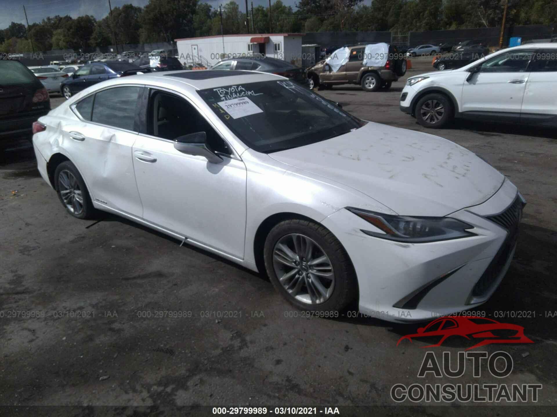 LEXUS ES 2019 - JTHB21B1XK2033303