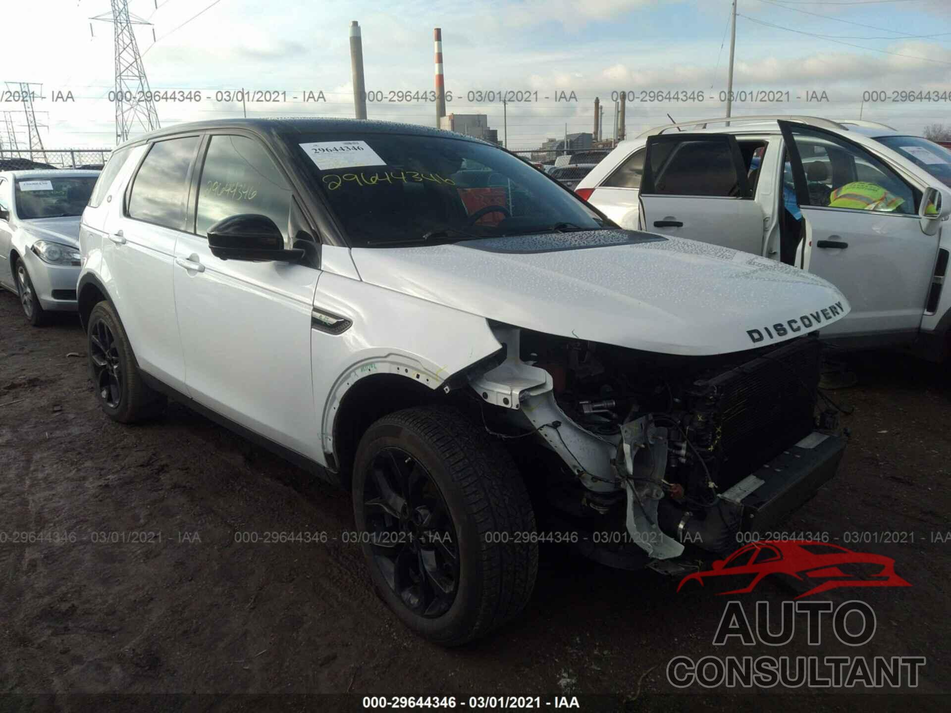 LAND ROVER DISCOVERY SPORT 2016 - SALCR2BG0GH624460